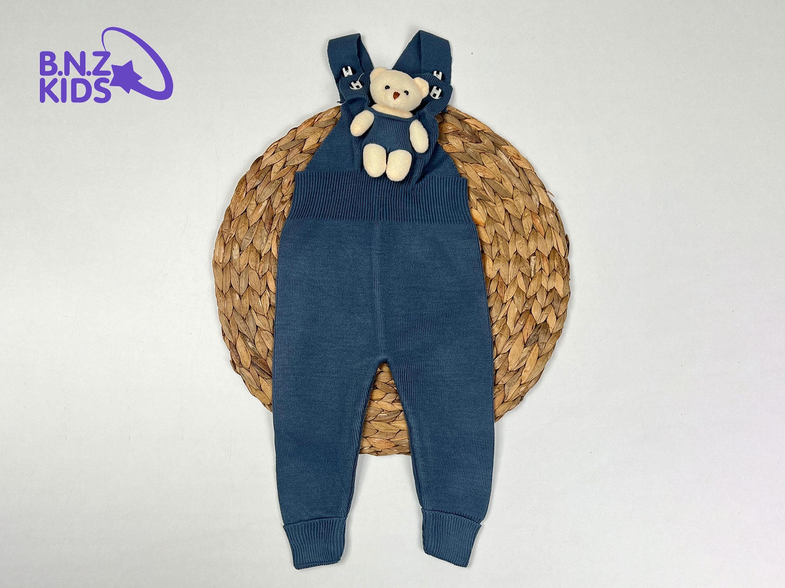 Ayıcık Unisex Triko Örme Salopet