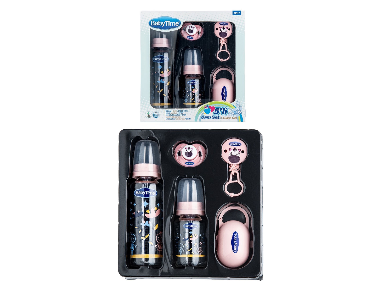 5li Cam Biberon Set