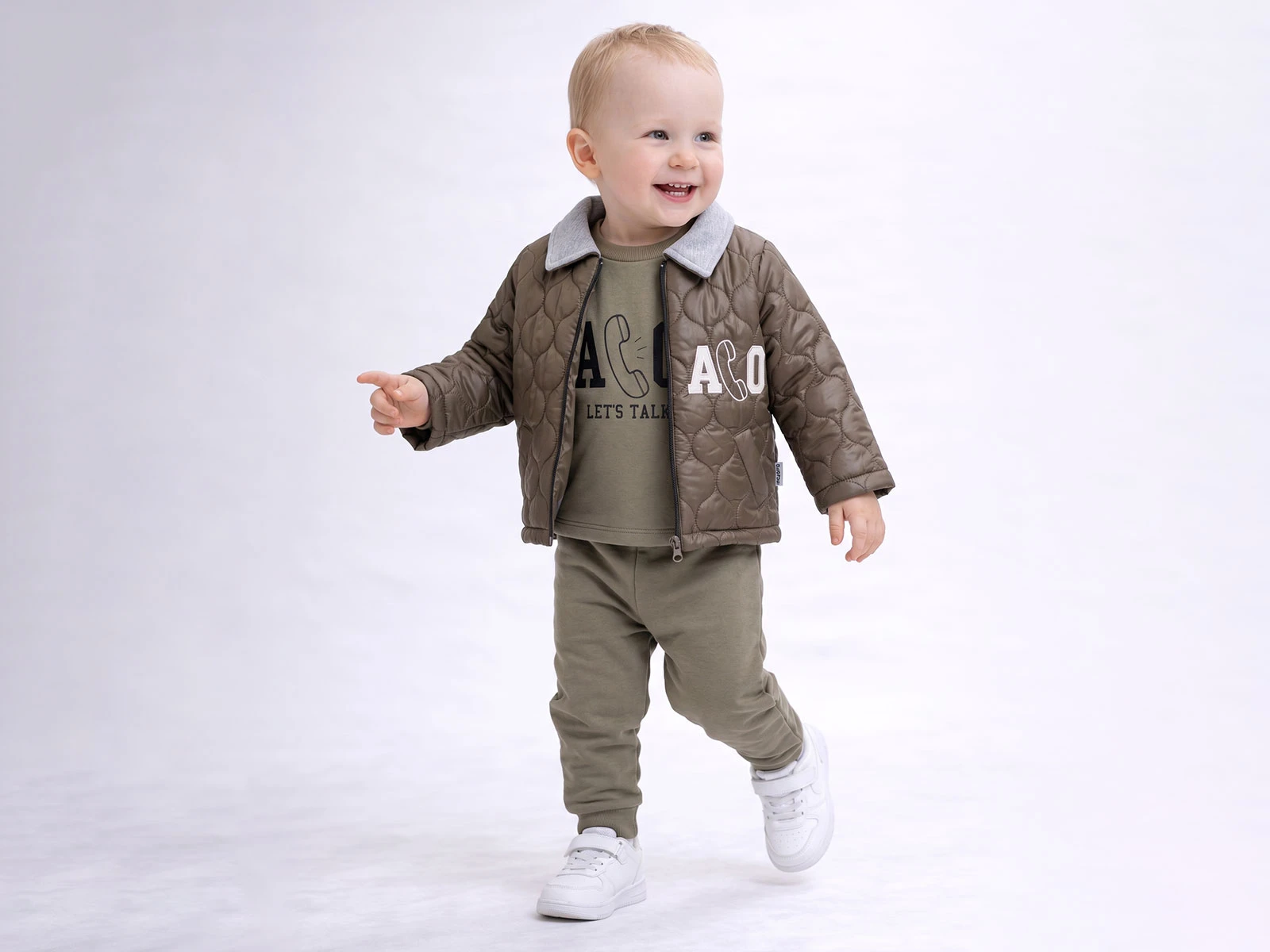Toptan MİNİTİX Alo Detaylı Şardonlu 3 ip Şardonlu 3'lü Erkek Bebek Takım Toptan Bebek Çocuk Giyim - Beniz Kids