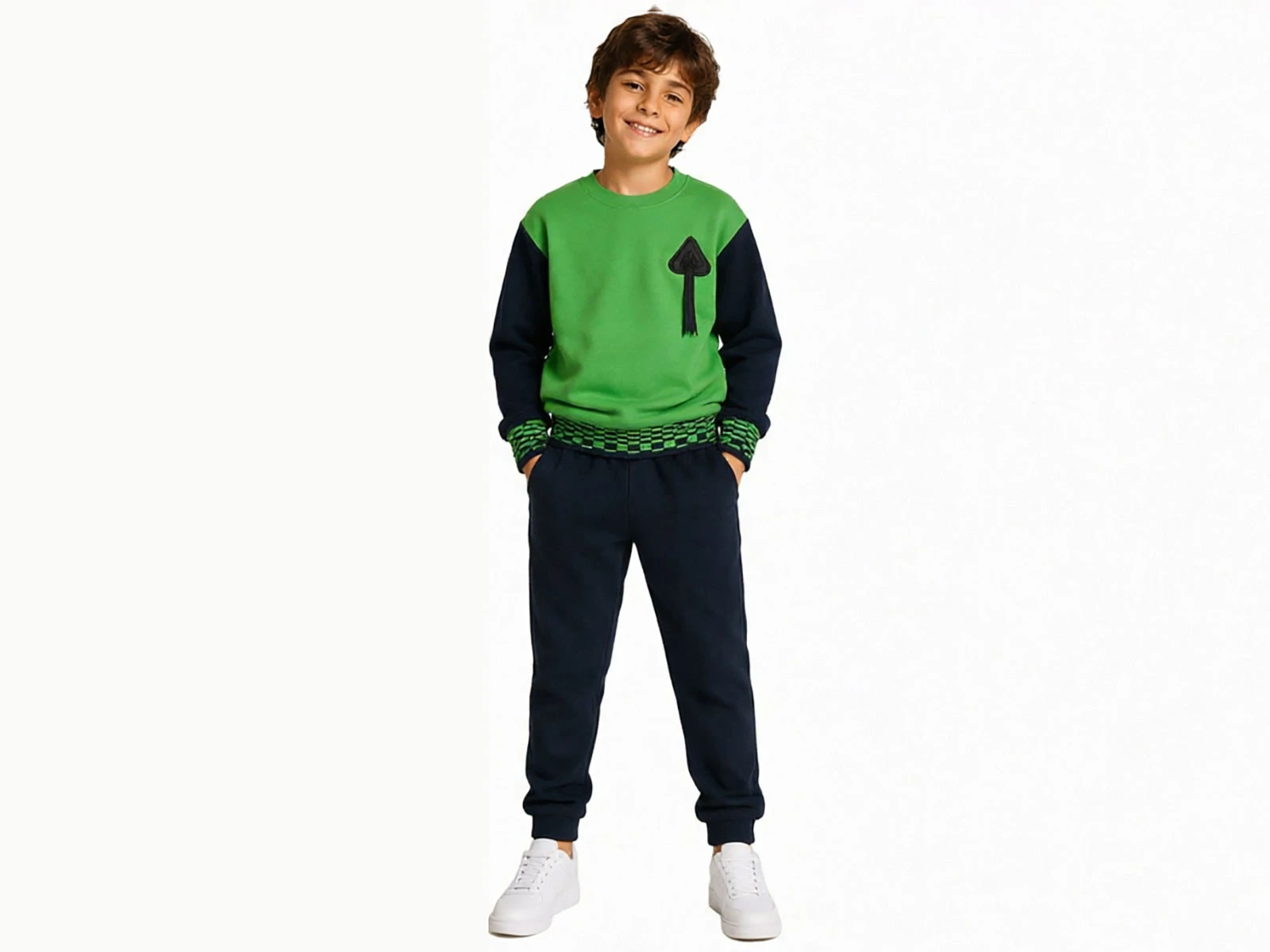 Toptan MİSS MELİNDA Armalı Erkek Takım Toptan Bebek Çocuk Giyim - Beniz Kids