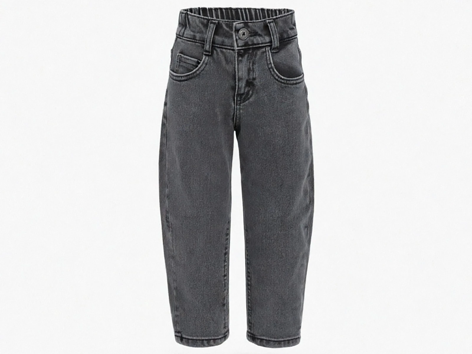 Toptan SERCİNO Baggy Kız Kot Pantolon Toptan Bebek Çocuk Giyim - Beniz Kids