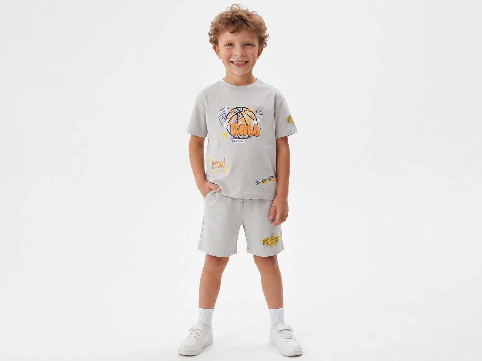 Basketball Baskılı Erkek Takım 