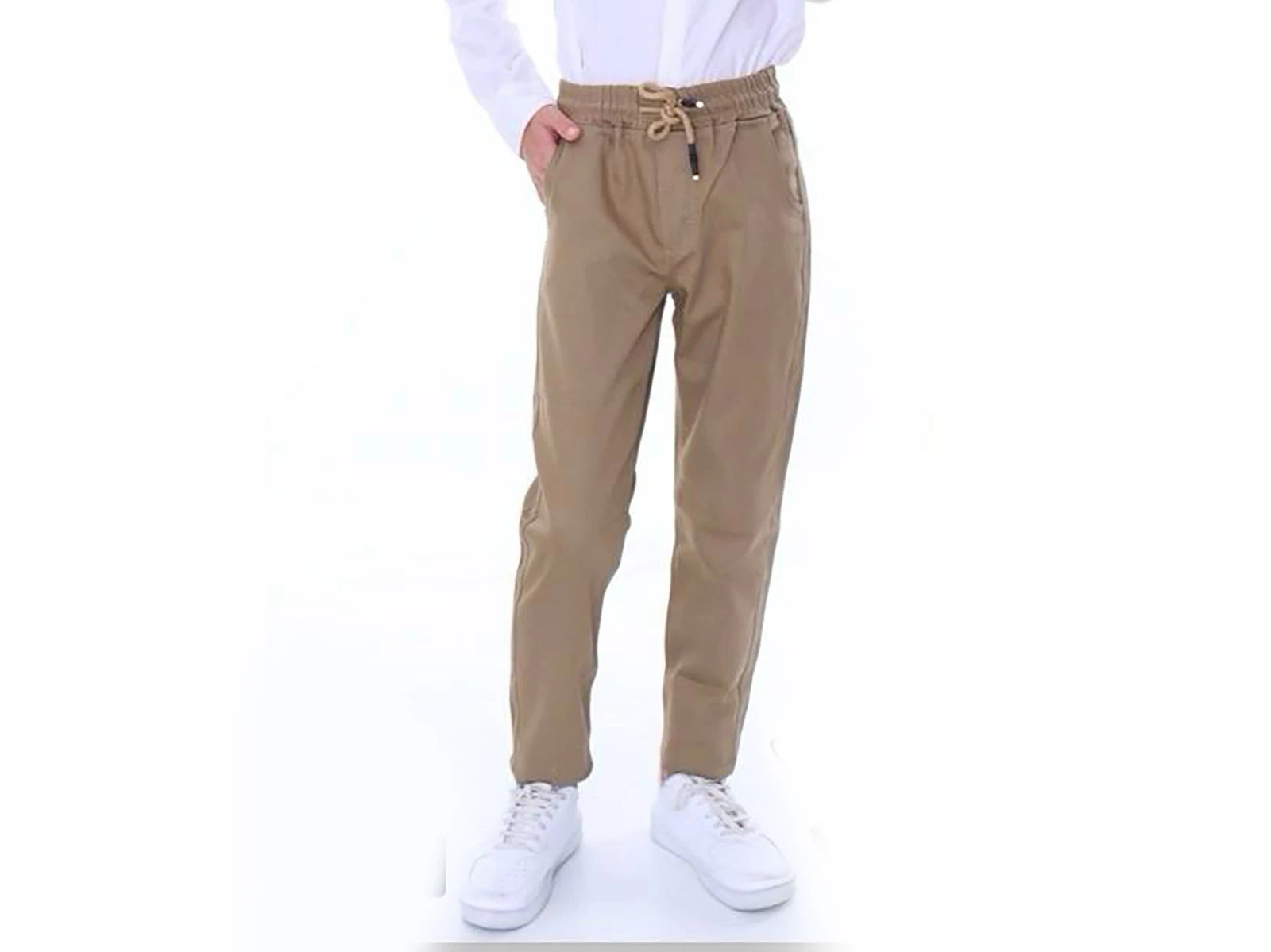 Toptan SLM Beli Lastikli Likralı Okul Pantolonu Toptan Bebek Çocuk Giyim - Beniz Kids