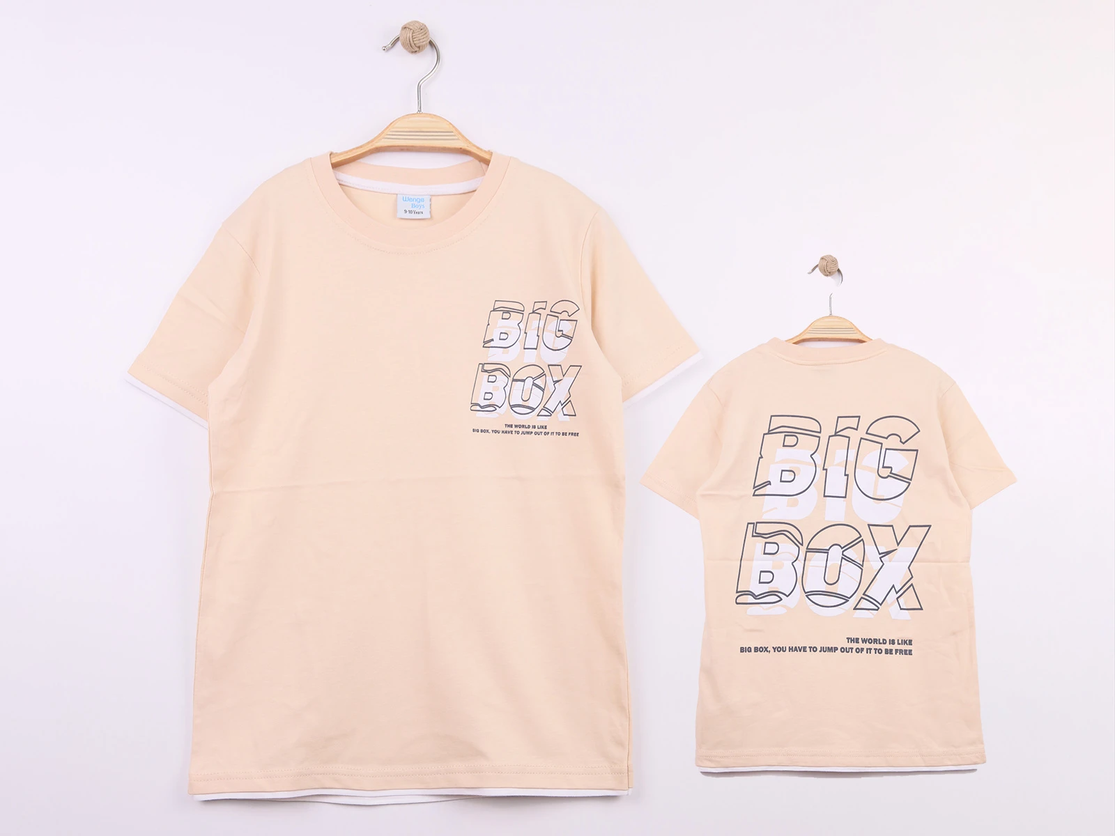 Big Box Baskılı Erkek Tişört
