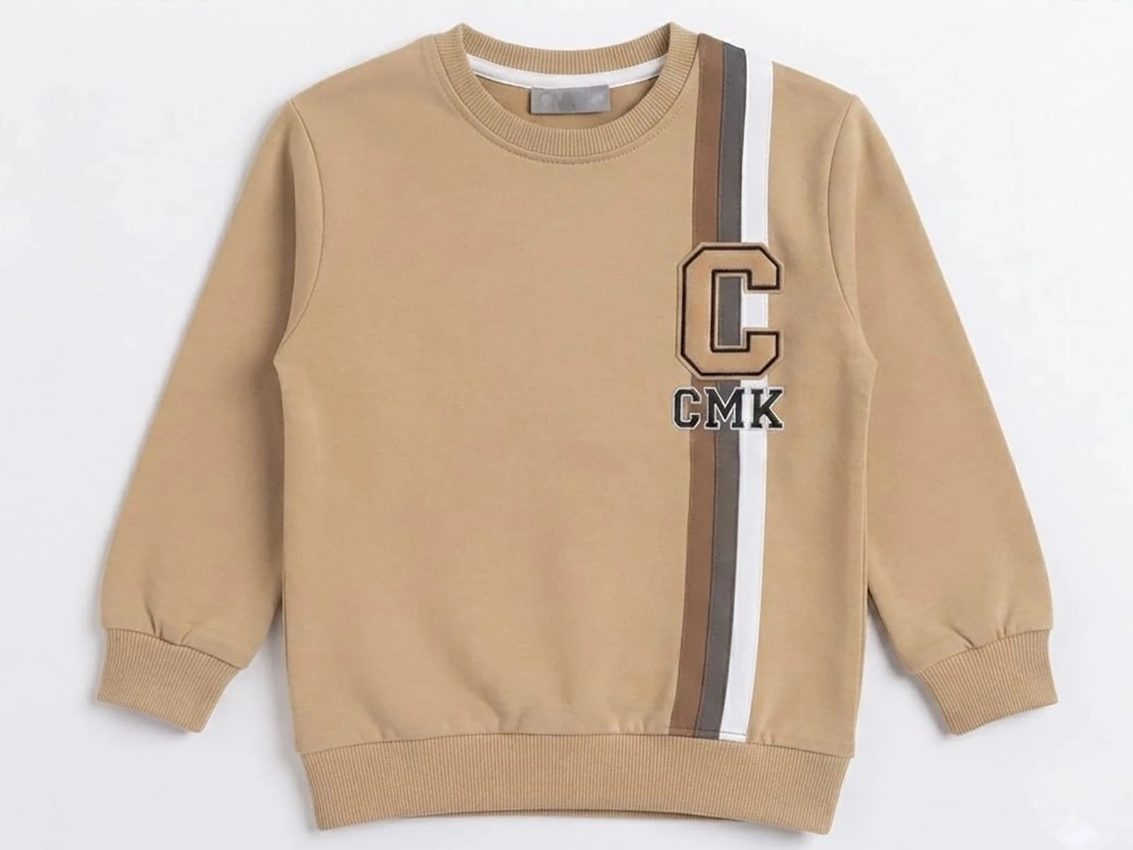 C Baskılı Erkek Sweat 