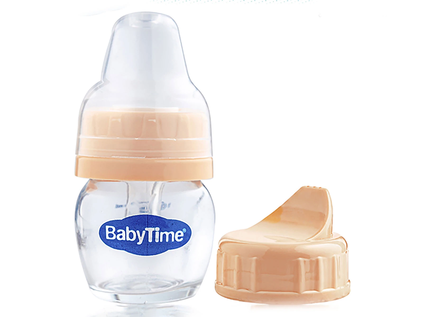 Toptan BABY TİME Cam Alıştırma Bardağı 30 ML Toptan Bebek Çocuk Giyim - Beniz Kids