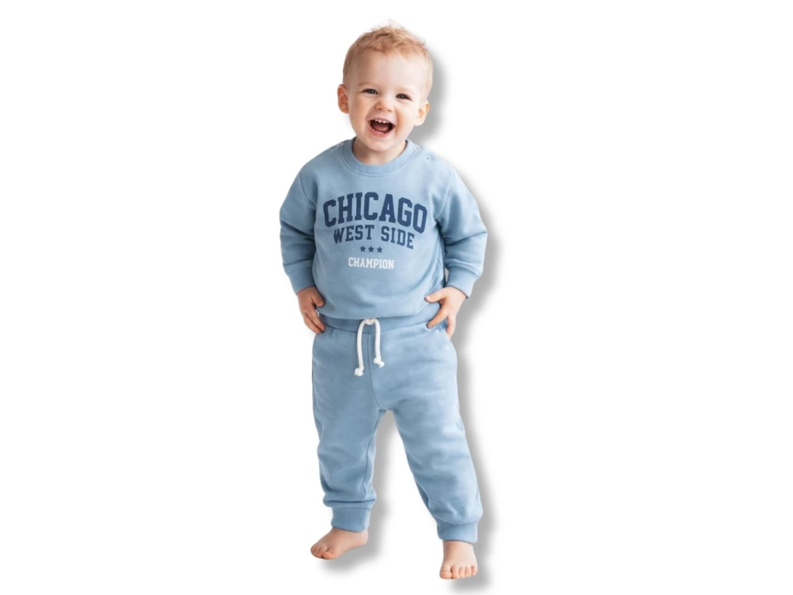 Chicago Baskılı Erkek Bebe Takım