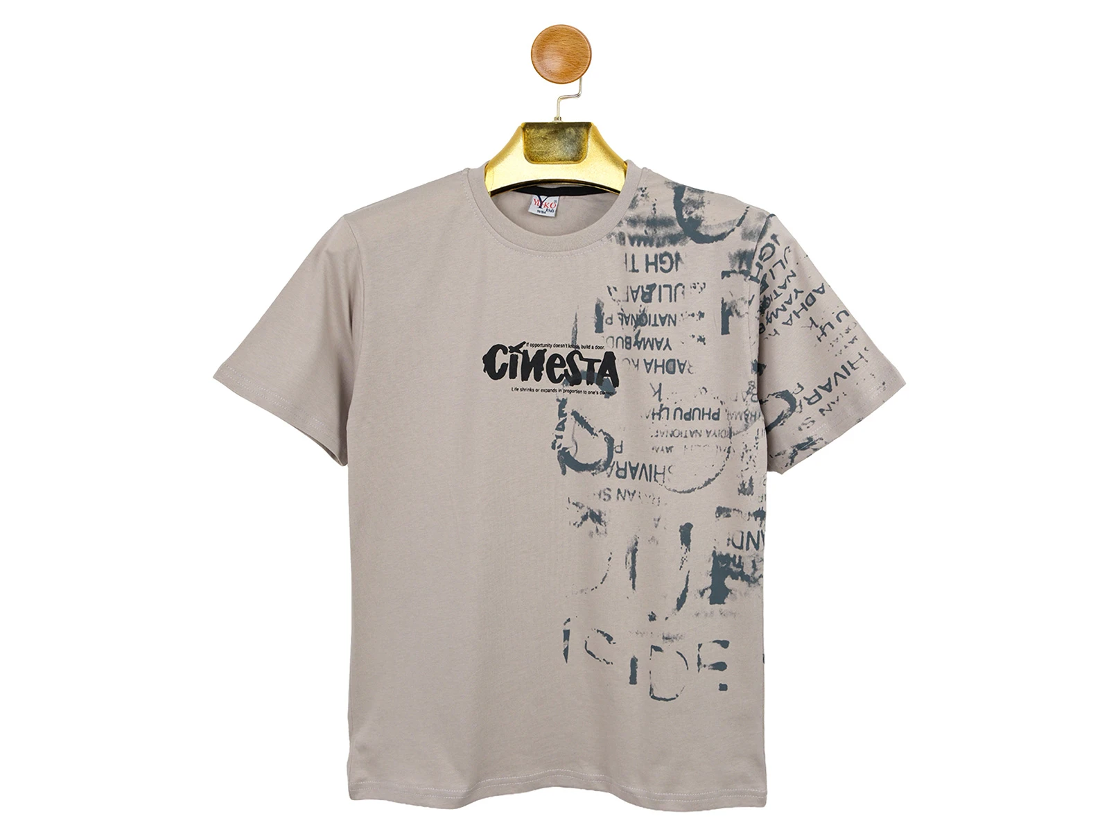 Cinesta Baskılı Erkek Tişört