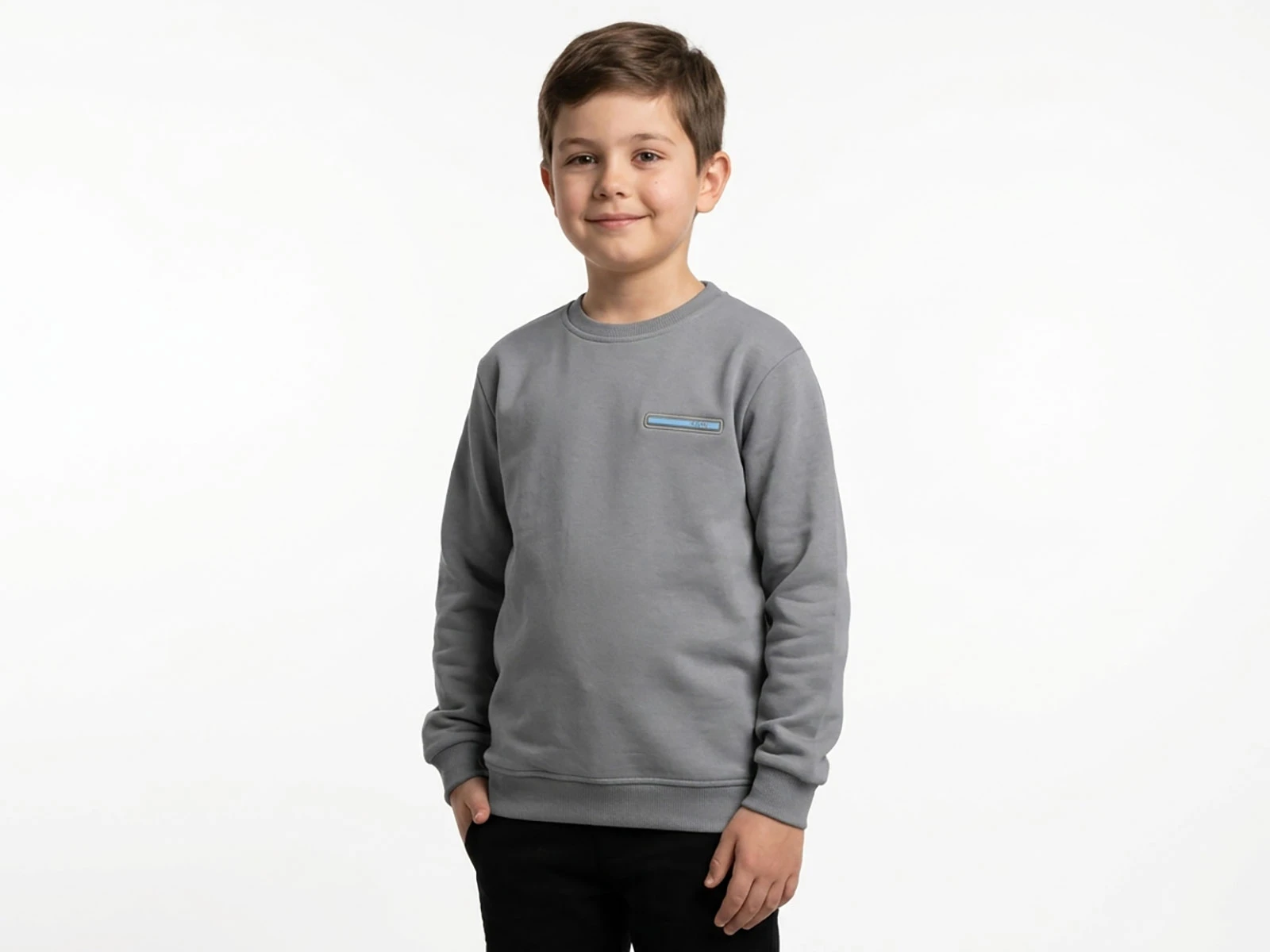 Toptan TANEM KİDS Çizgi Detay Erkek Çocuk Sweat Toptan Bebek Çocuk Giyim - Beniz Kids