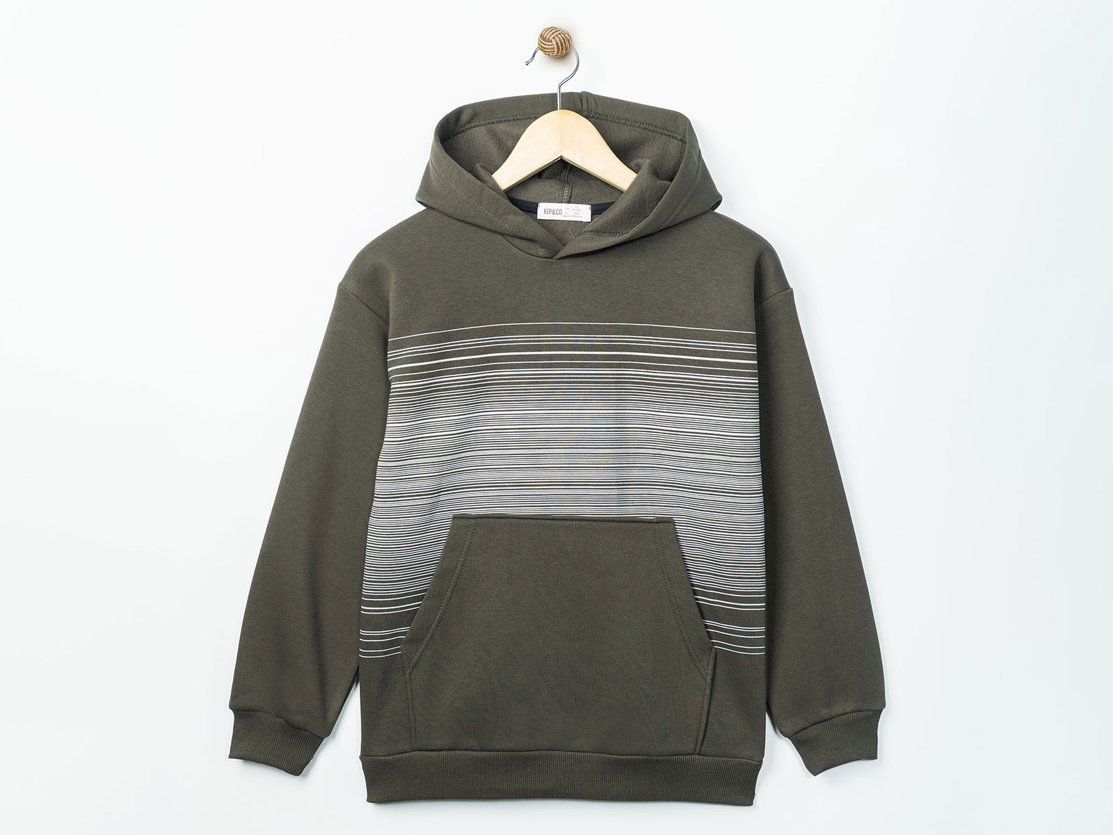 Desenli Erkek  Sweat 3 İp Şardonlu
