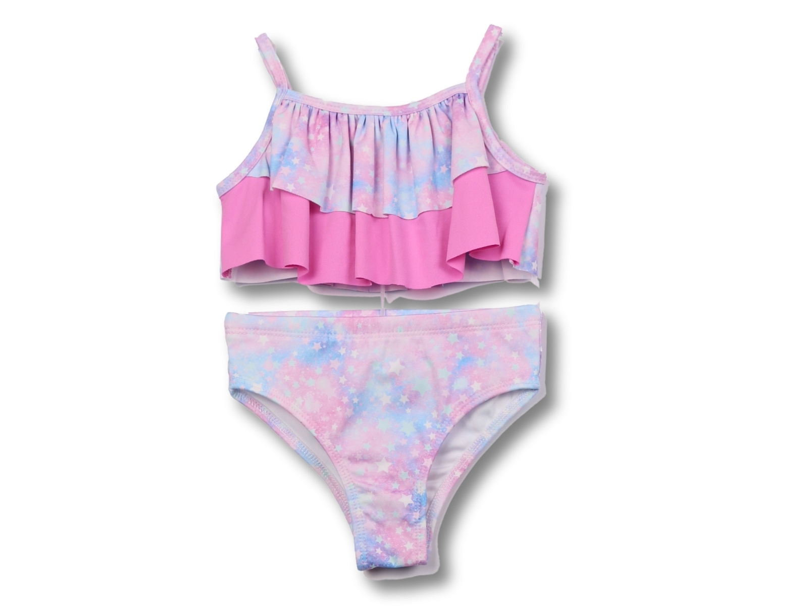 Desenli Kız Mayo Bikini Takım