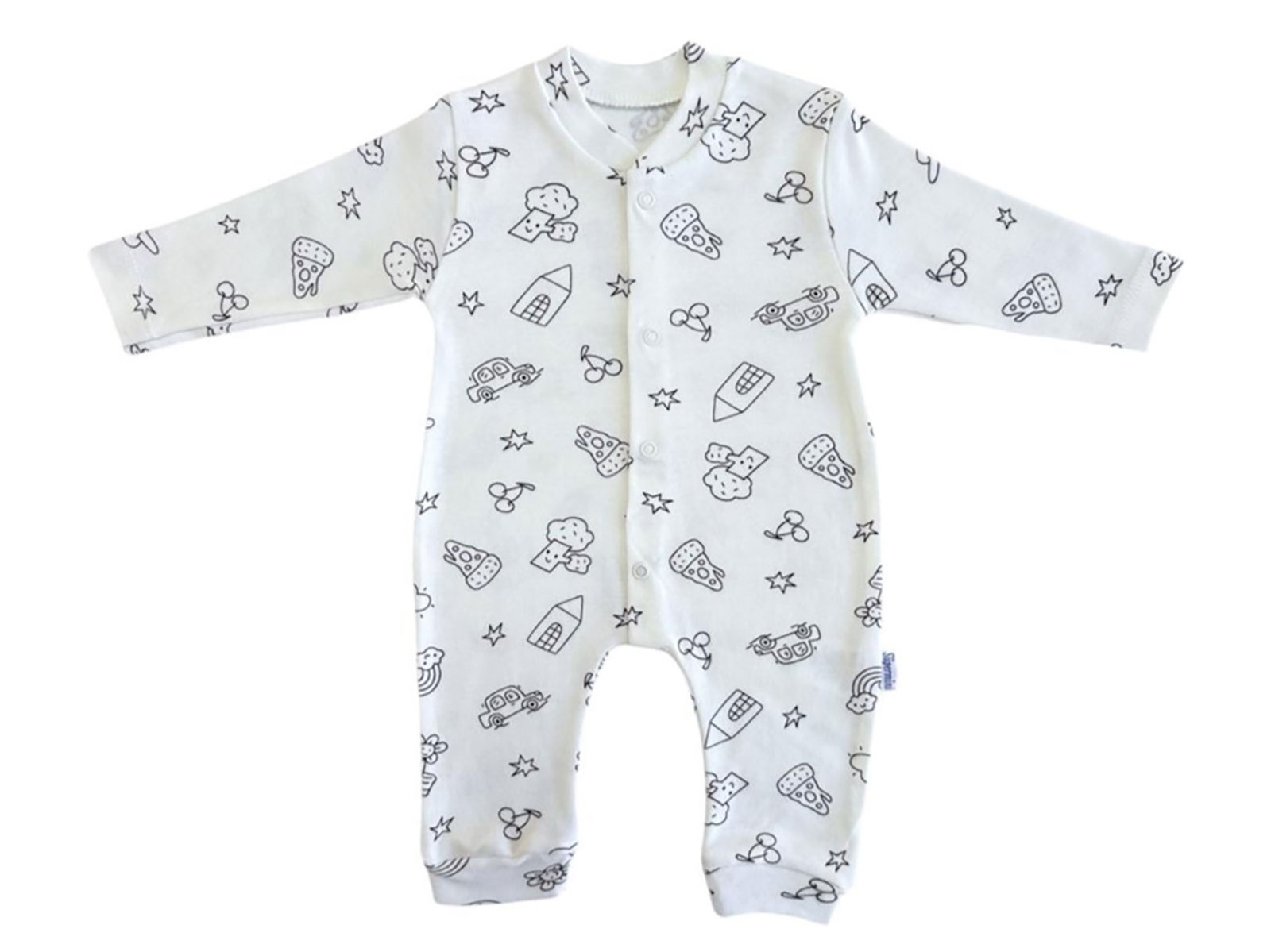 Dondurma Desenli Unisex Bebe Tulum