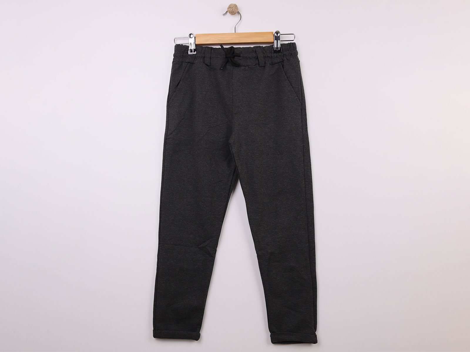 Double Paça Unisex Okul Tek Alt