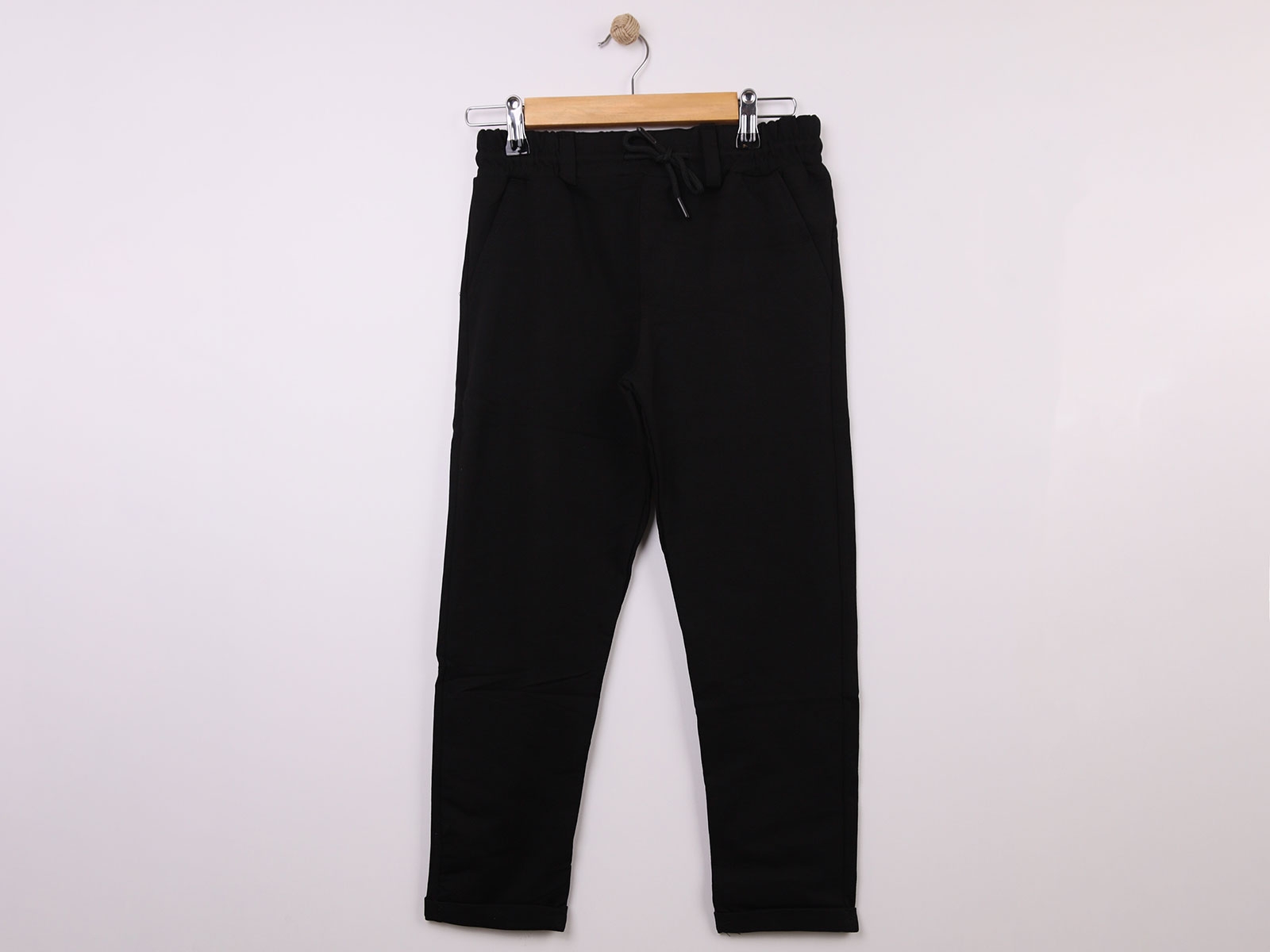 Double Paça Unisex Okul Tek Alt