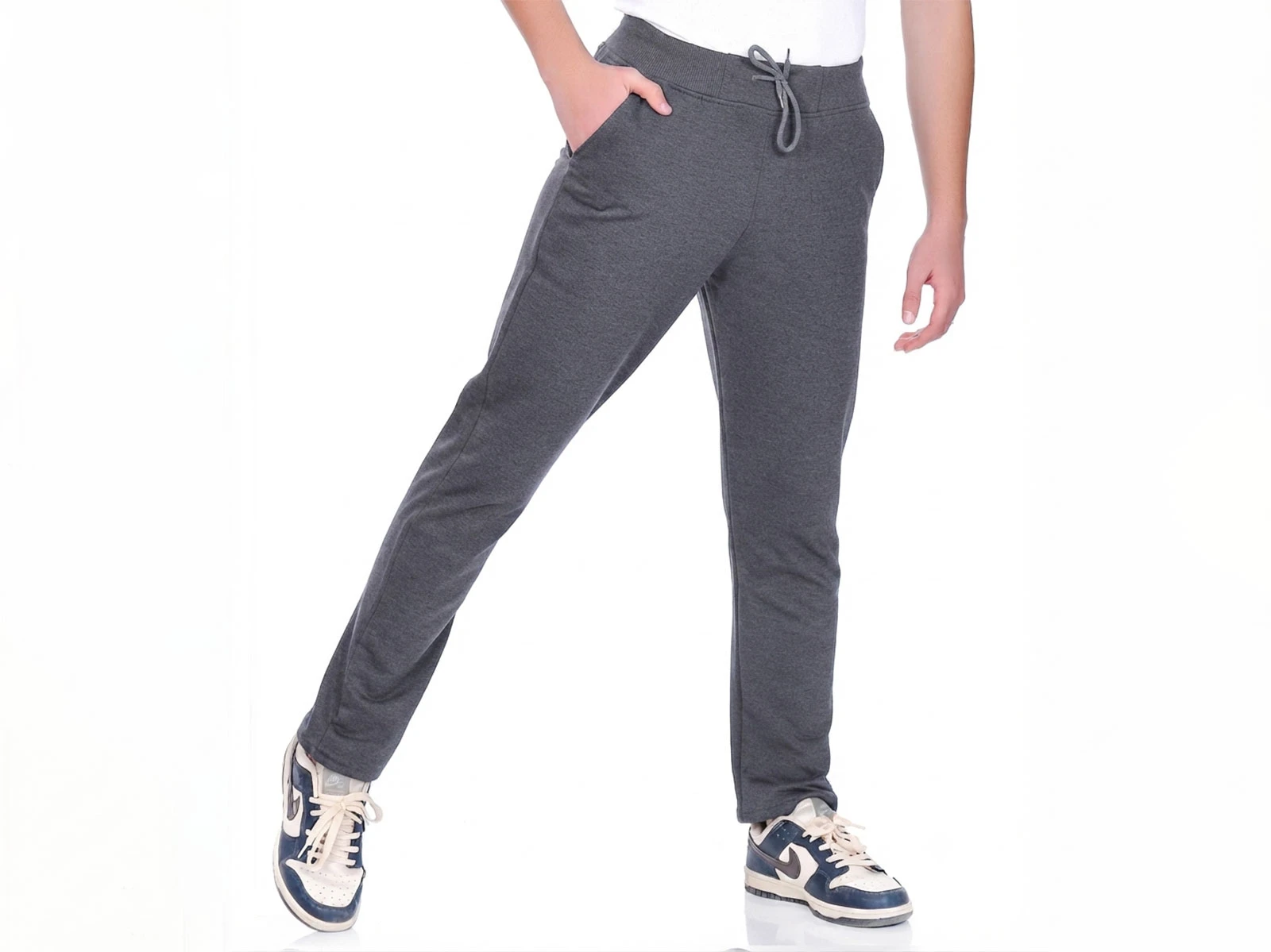 Toptan YOYO Düz Paça 2 İp Kompak Unisex Okul Tek Alt Toptan Bebek Çocuk Giyim - Beniz Kids