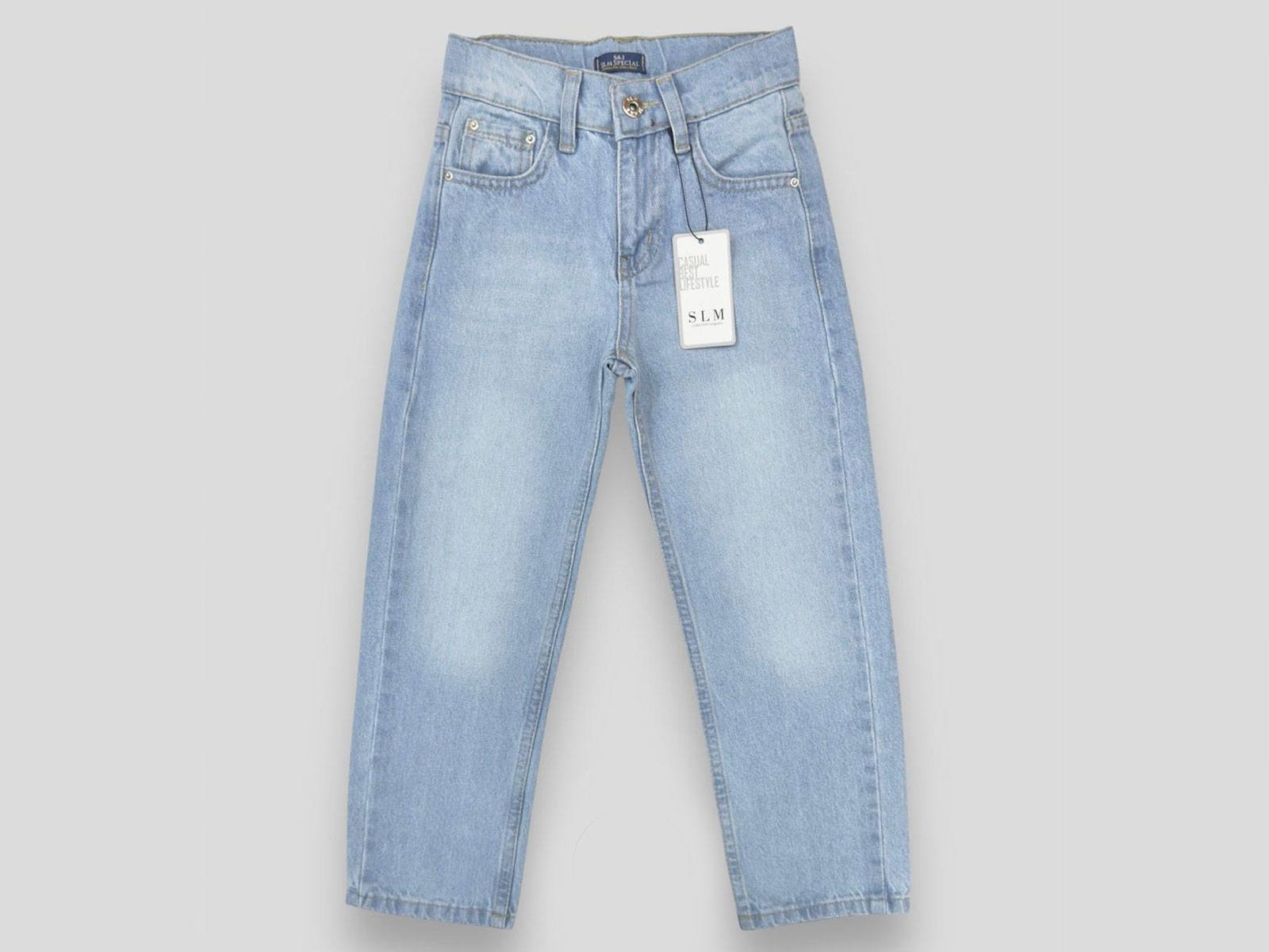 Düz Baggy Erkek Kot Pantolon
