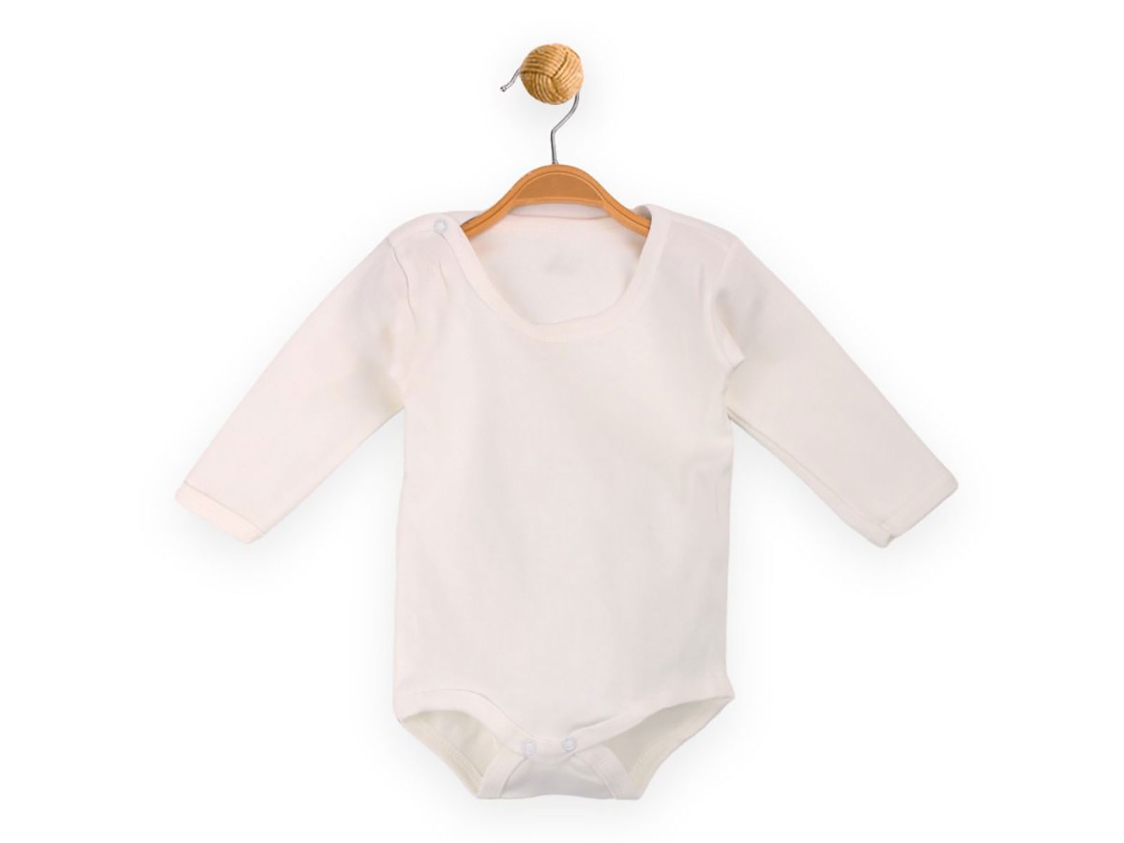 Düz Unisex Çıtçıtlı Badi