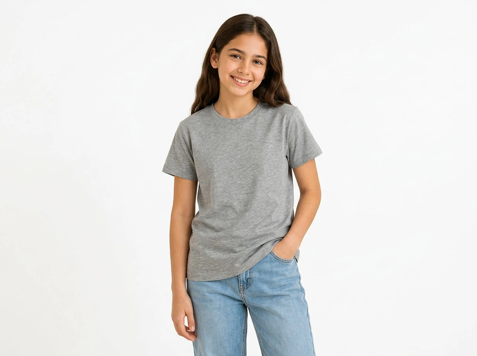 Toptan LOLLİCO KİDS Düz Unisex Tişört Toptan Bebek Çocuk Giyim - Beniz Kids