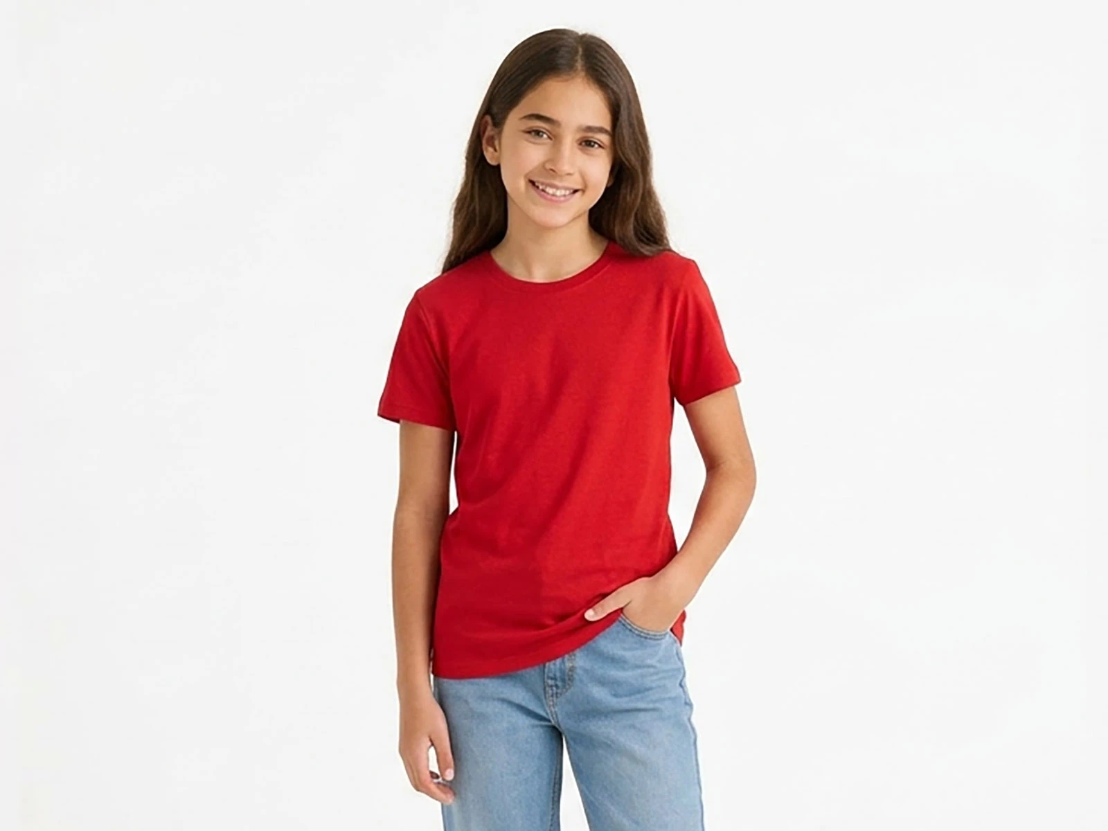 Toptan LOLLİCO KİDS Düz Unisex Tişört Toptan Bebek Çocuk Giyim - Beniz Kids