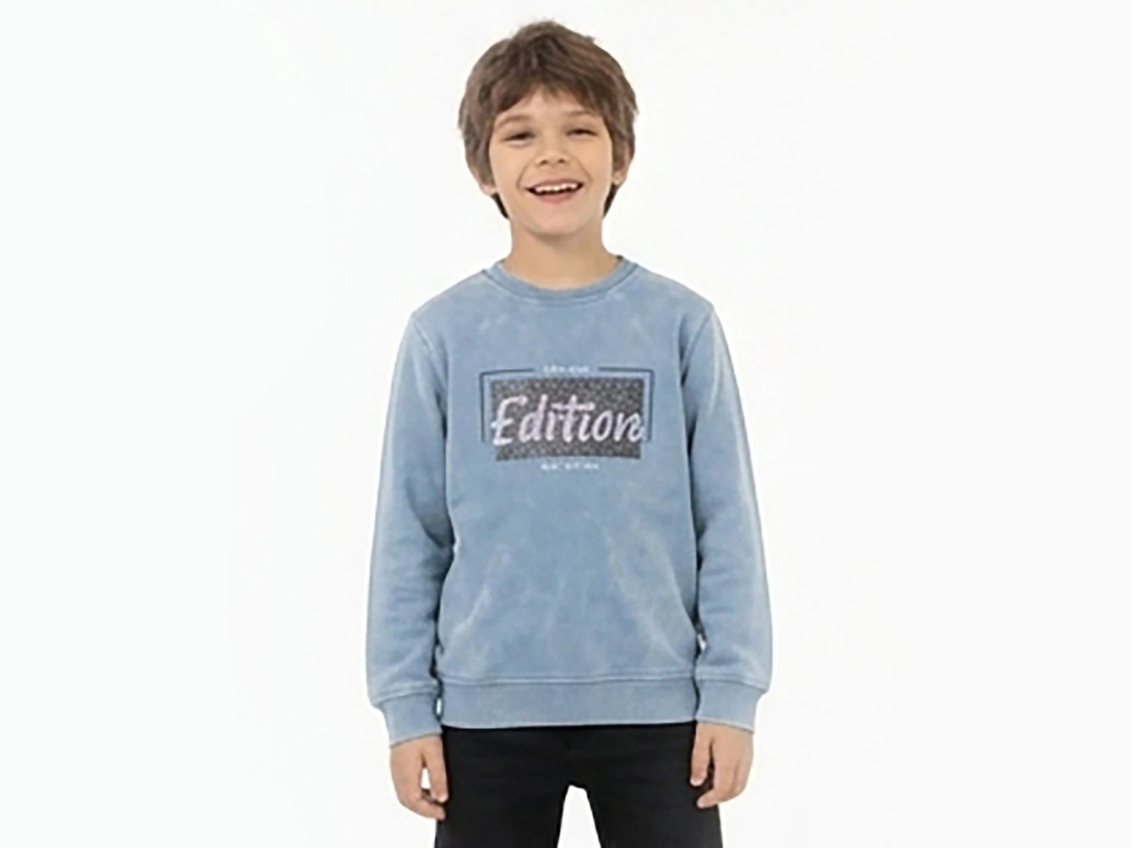 Toptan TANEM KİDS Edition Baskılı Erkek Çocuk Sweat Toptan Bebek Çocuk Giyim - Beniz Kids