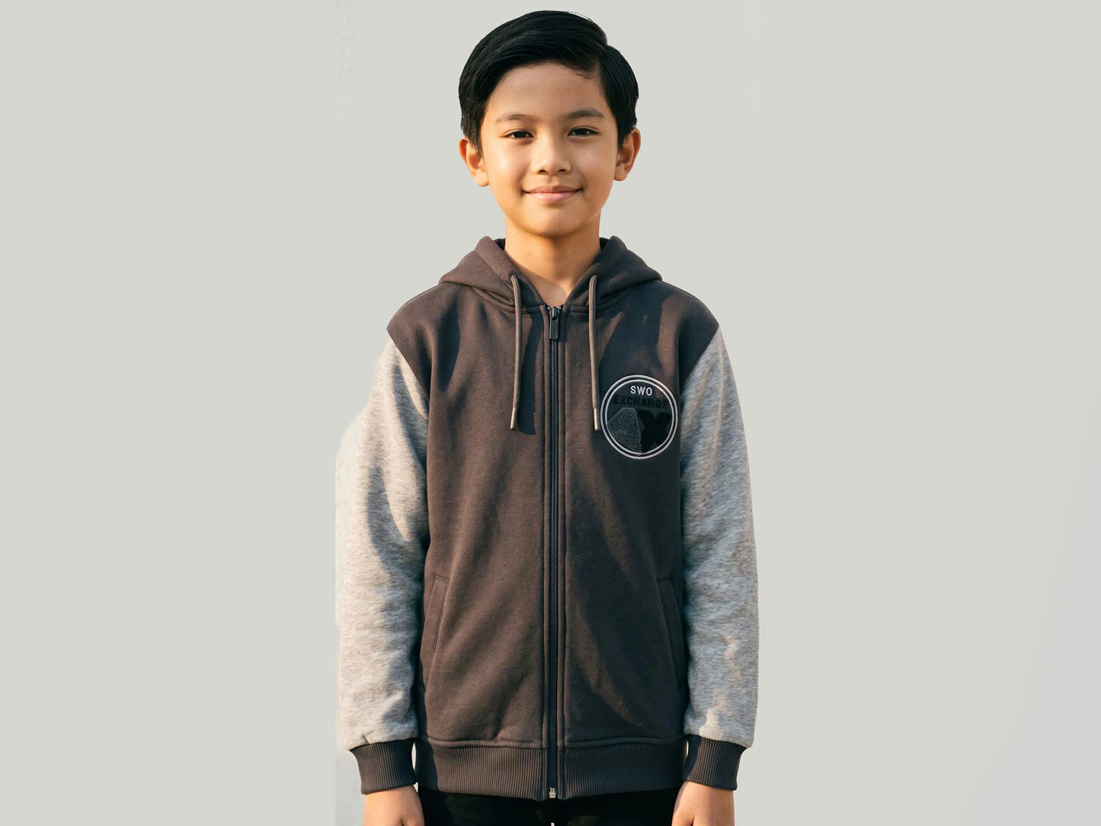 Toptan TANEM KİDS Exchange Armalı Kapşonlu Cepli Erkek Hırka  Toptan Bebek Çocuk Giyim - Beniz Kids