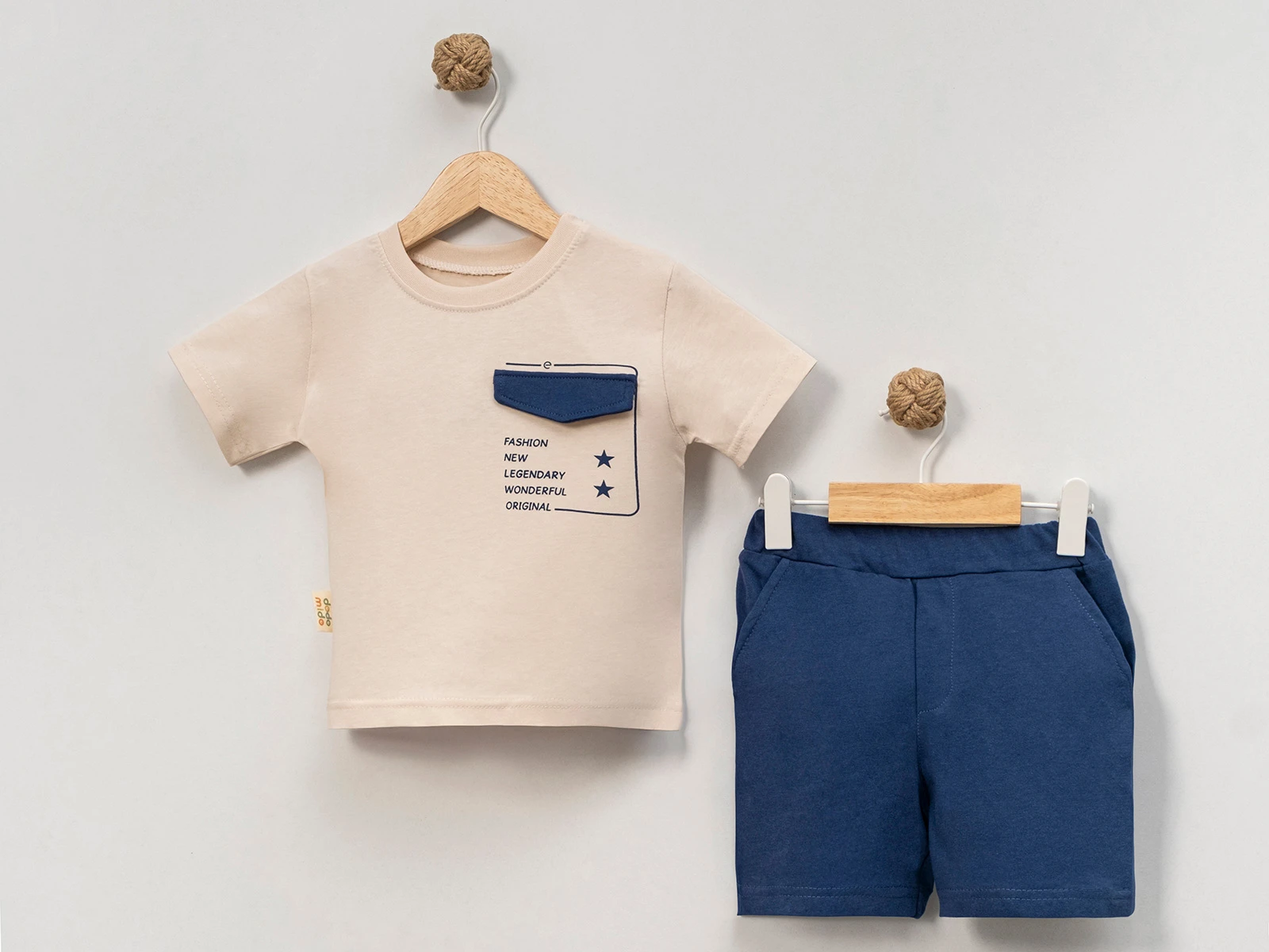 Fashion Baskılı Erkek Takım