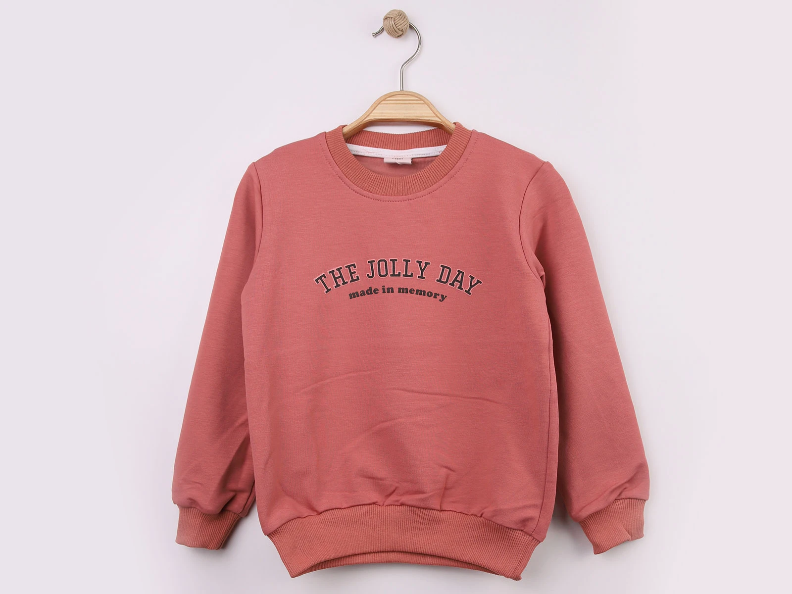 Toptan WENGE KİDS Jolly Baskılı Kız Sweat  Toptan Bebek Çocuk Giyim - Beniz Kids