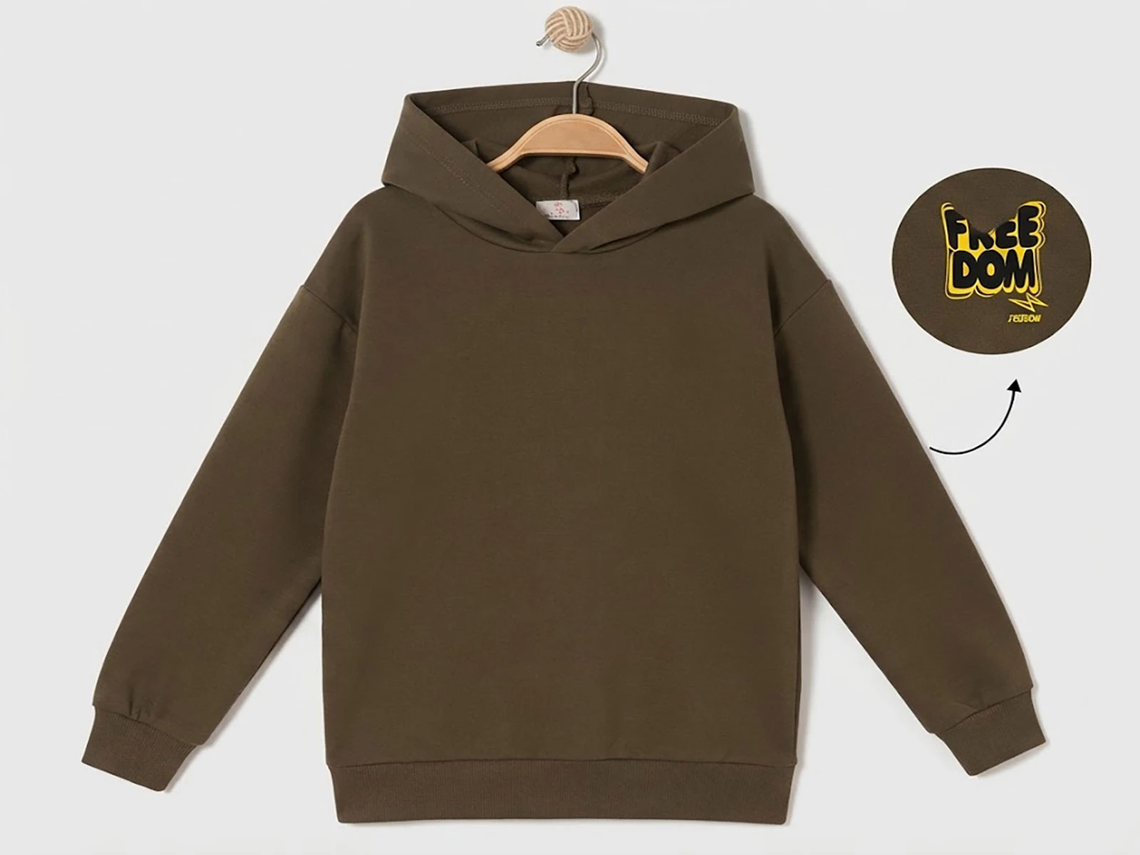Toptan RUHAT KİDS Kanguru Cepli Siyah Kapşonlu 3 İp Şardonlu Erkek Sweat  Toptan Bebek Çocuk Giyim - Beniz Kids