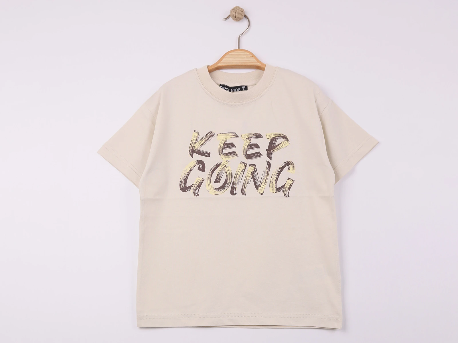 Keep Going Baskılı Erkek Tişört