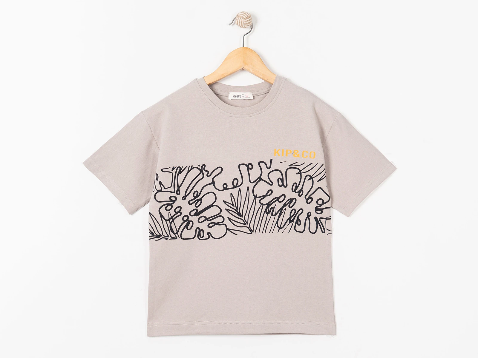 Kip&Co Baskılı Oversize Erkek Tişört