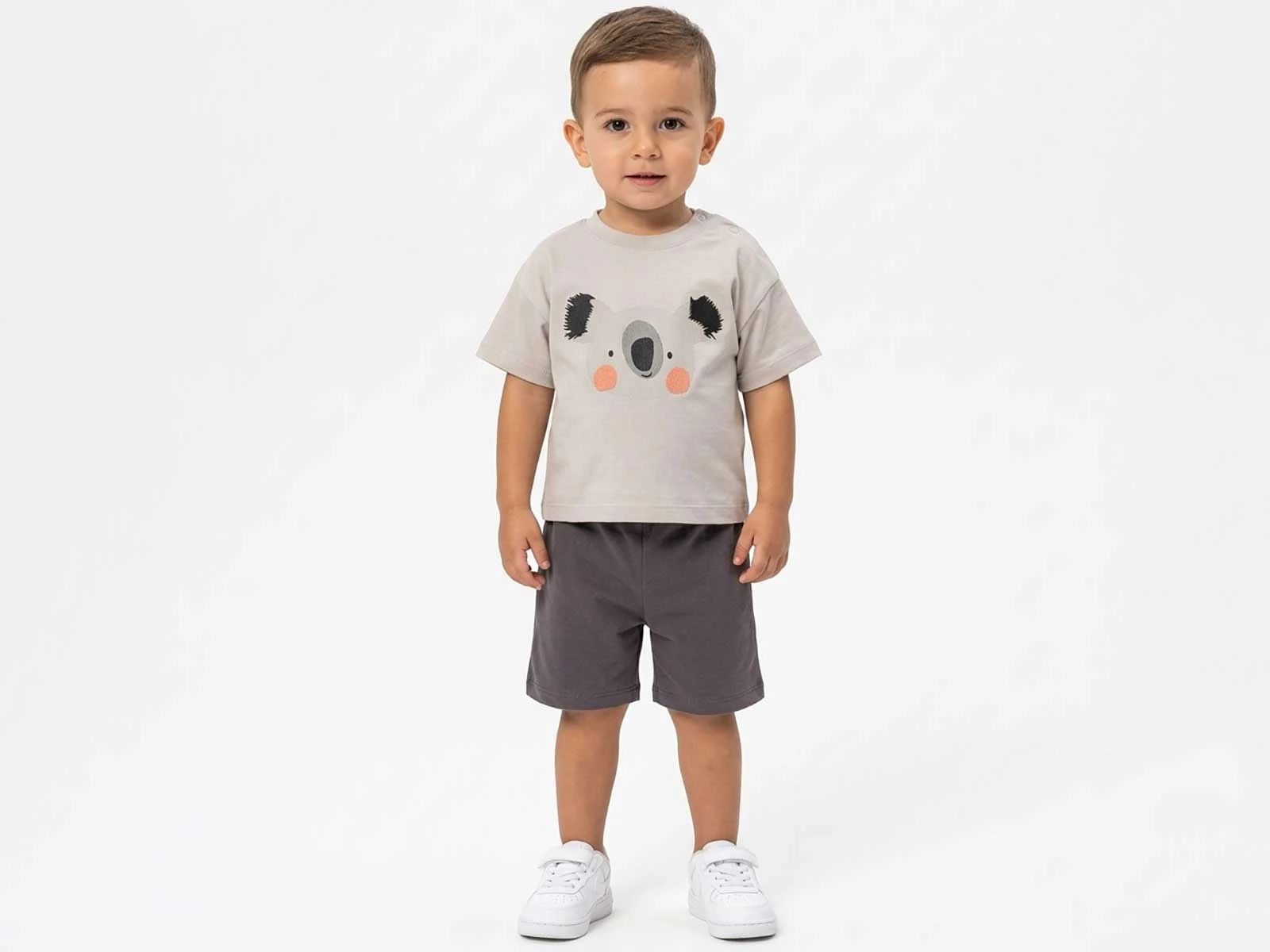 Koala Baskılı Erkek Bebe Takım