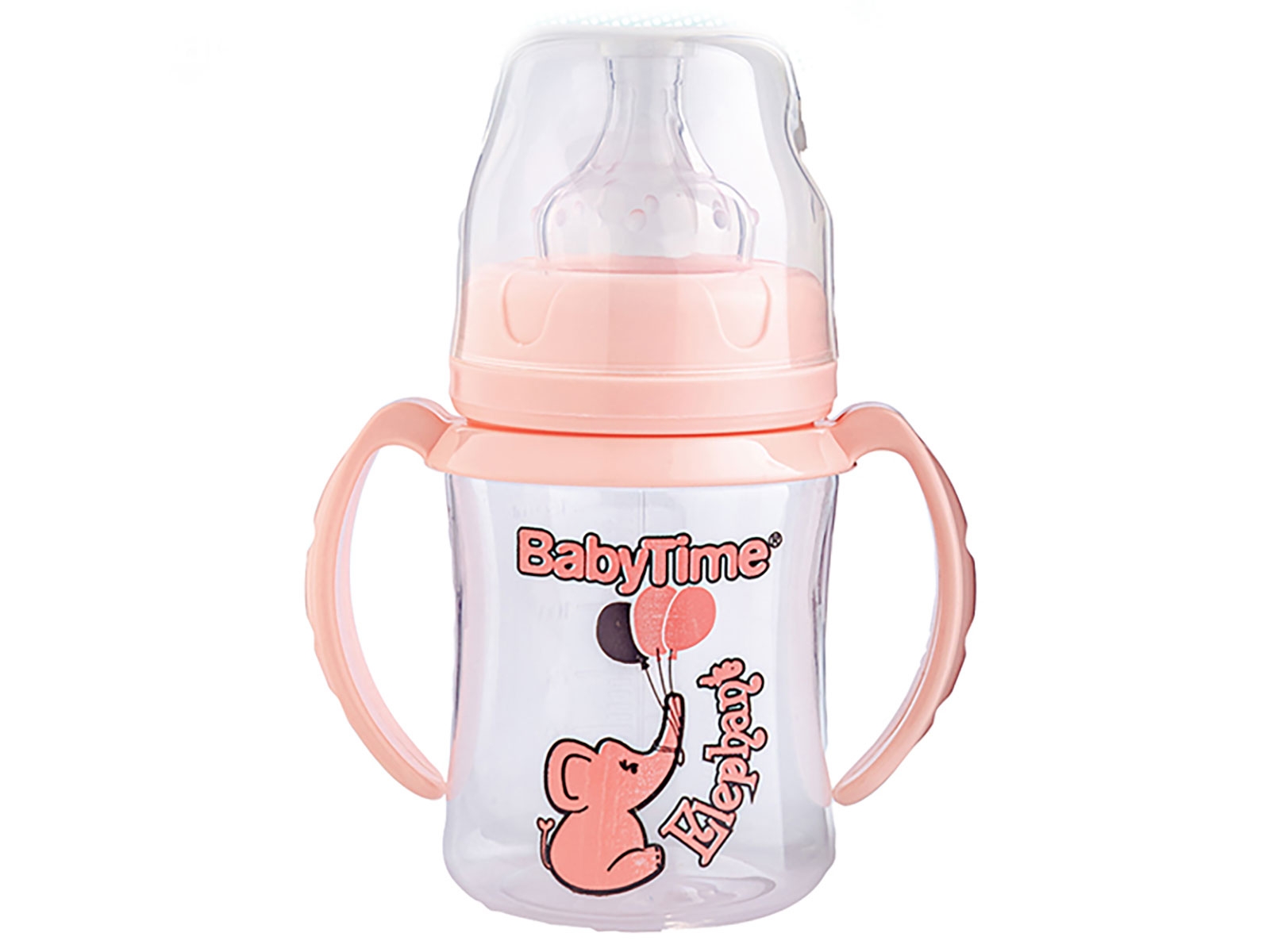 Kulplu Geniş Ağızlı PP Biberon 150ml