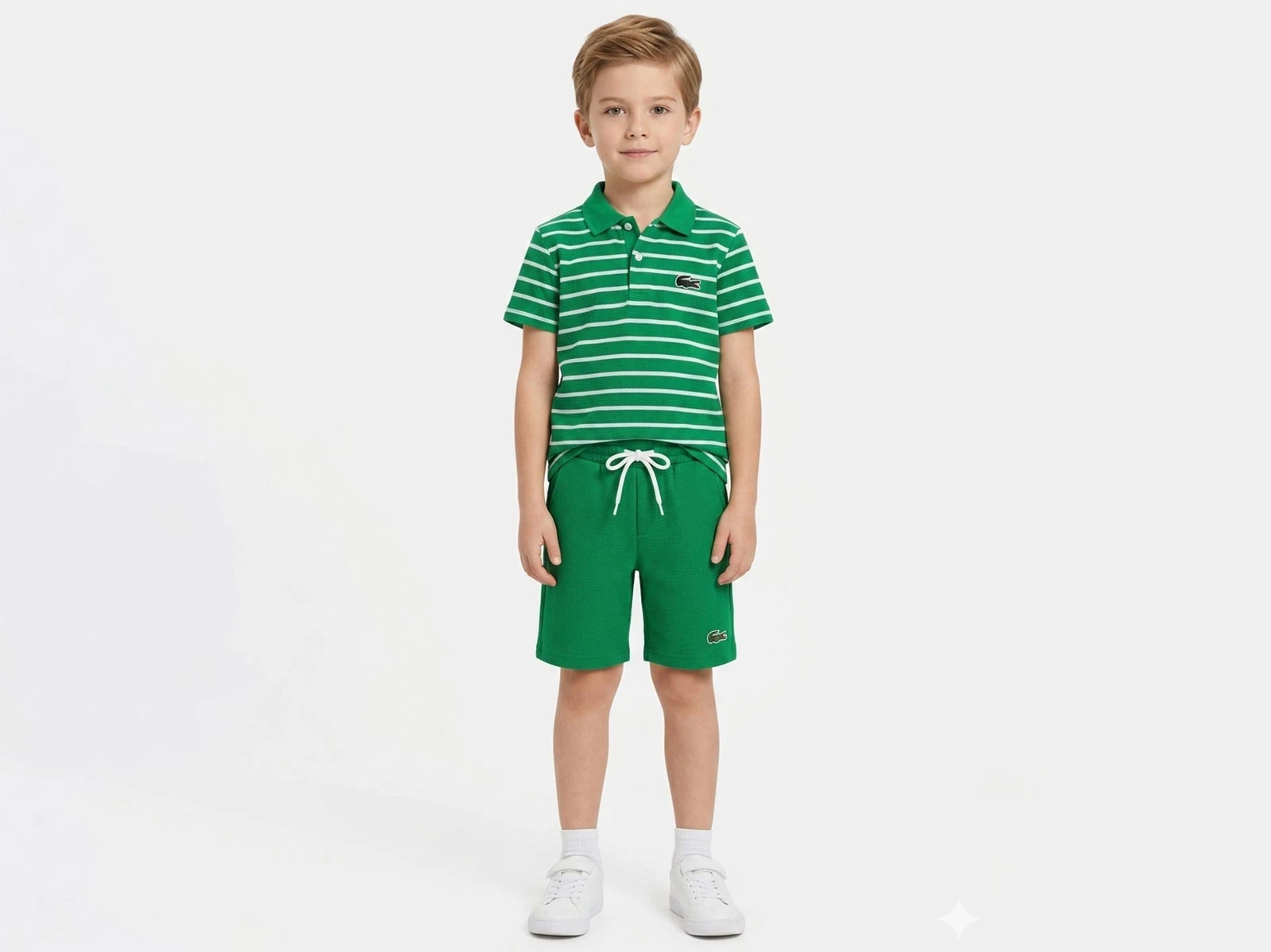 Lacoste Nakışlı Polo Yaka Erkek Takım