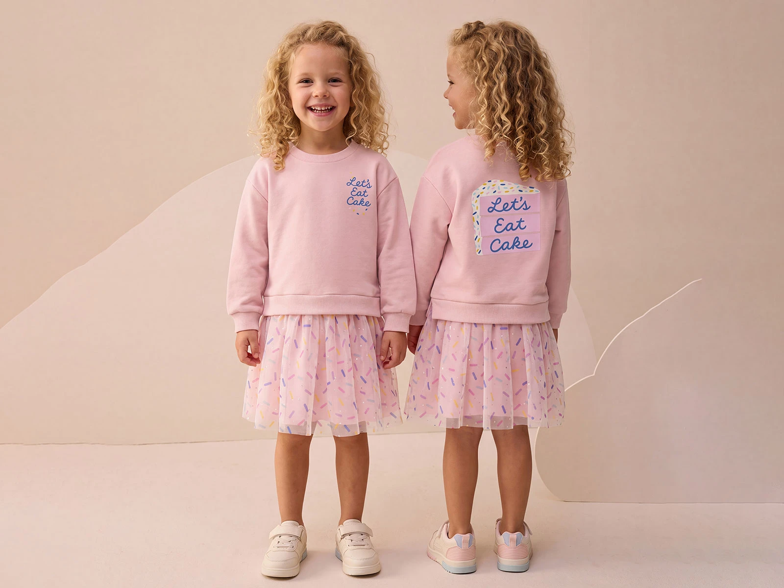 Toptan BUPPER Lets Baskılı 3 İp Elbise Toptan Bebek Çocuk Giyim - Beniz Kids