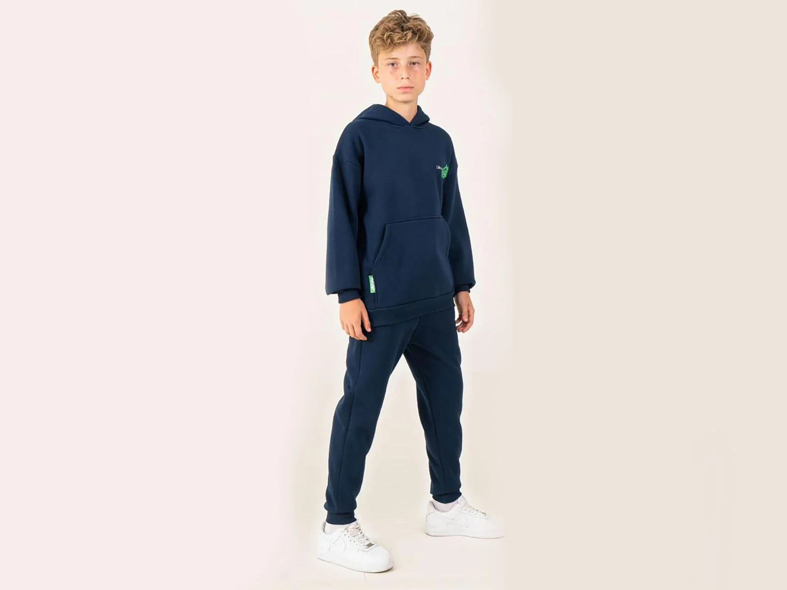 Toptan RUHAT KİDS Life Baskılı Kapşonlu Şardonlu 3 İp Erkek Takım Toptan Bebek Çocuk Giyim - Beniz Kids