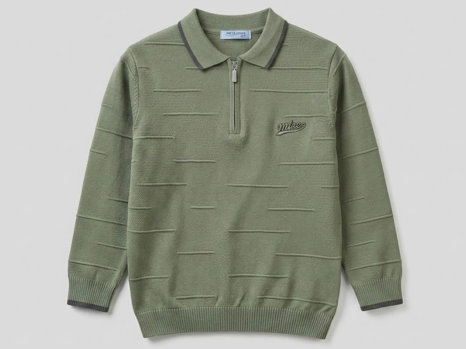 Toptan METEX Mtx Armalı Çizgili Fermuarlı Triko Erkek Sweat  Toptan Bebek Çocuk Giyim - Beniz Kids