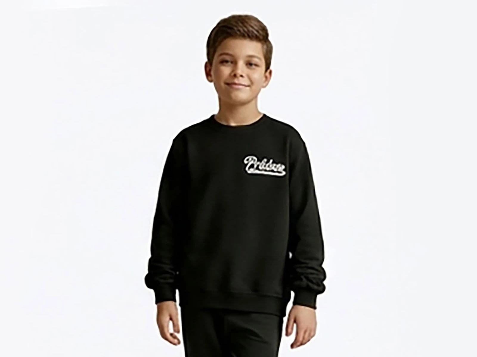 Toptan TANEM KİDS Prblines Baskılı Şardonlu 3'İp Erkek Çocuk Sweat Toptan Bebek Çocuk Giyim - Beniz Kids