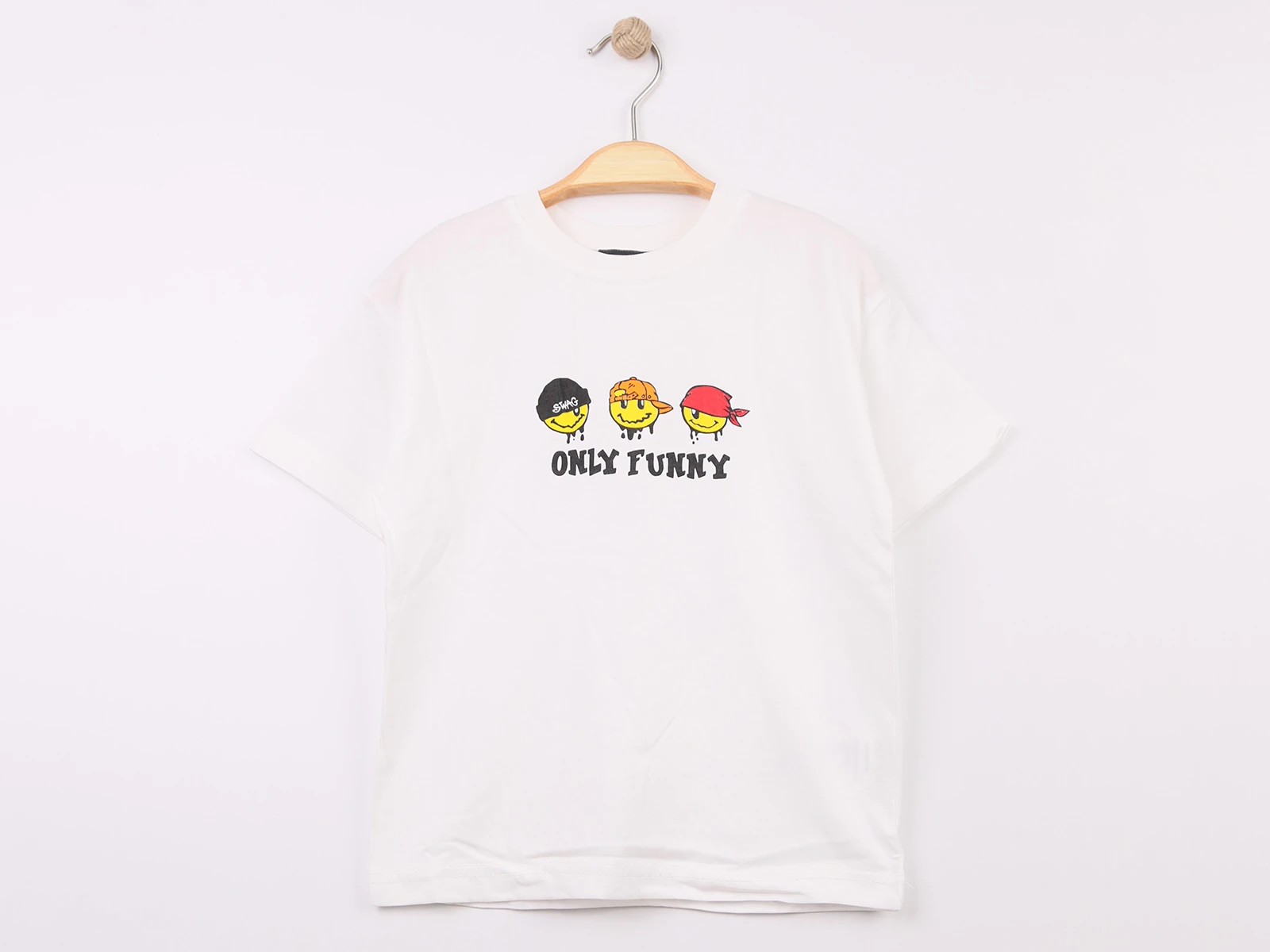 Only Funny Baskılı Erkek Tişört