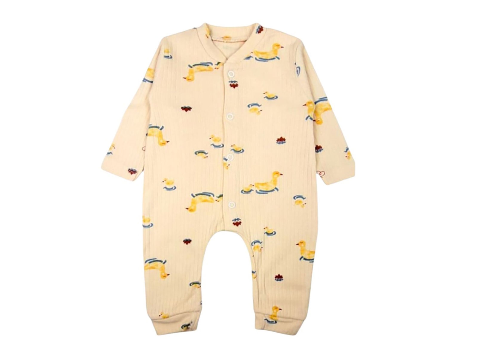 Ördek Desenli Kız Pijama Takım
