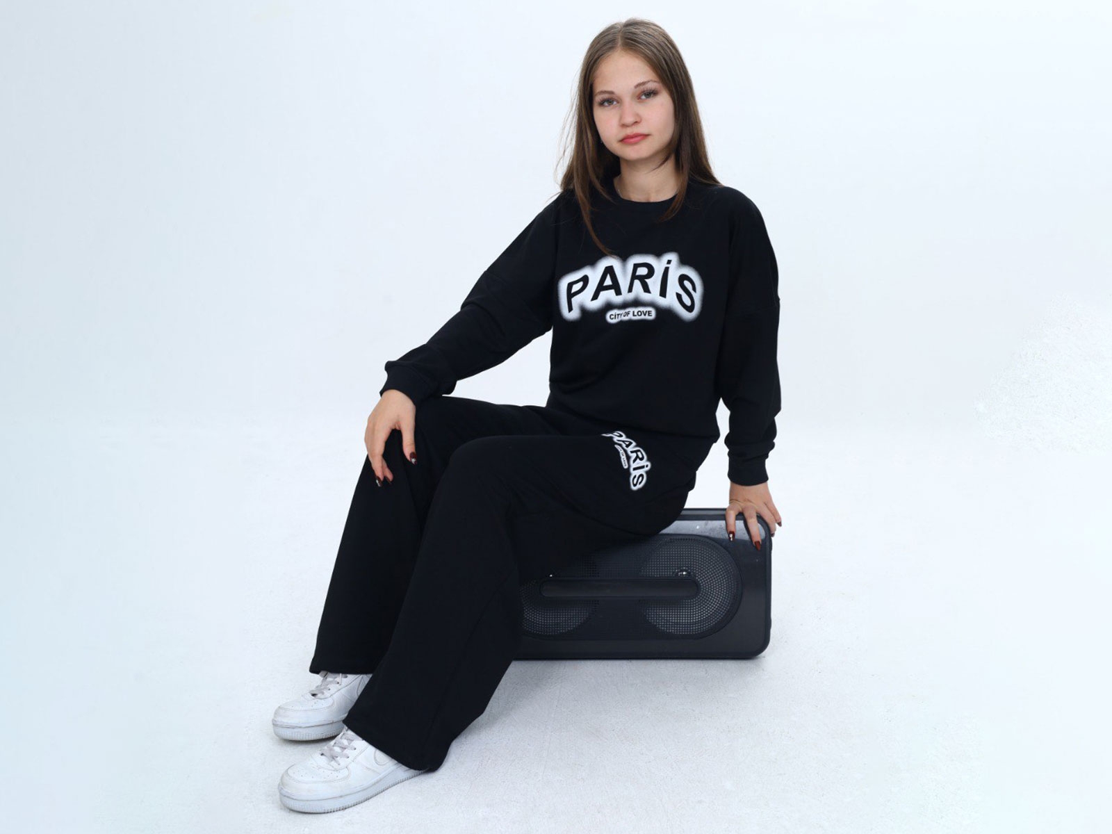Paris Baskılı Kız Takım