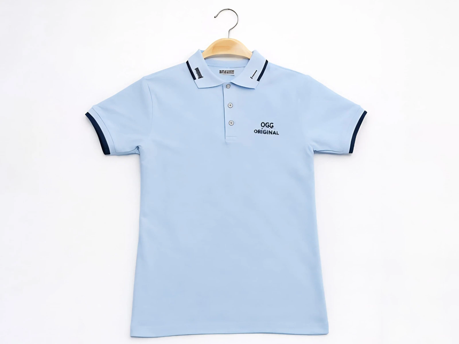 Polo Yakalı Original Baskılı Erkek Tişört