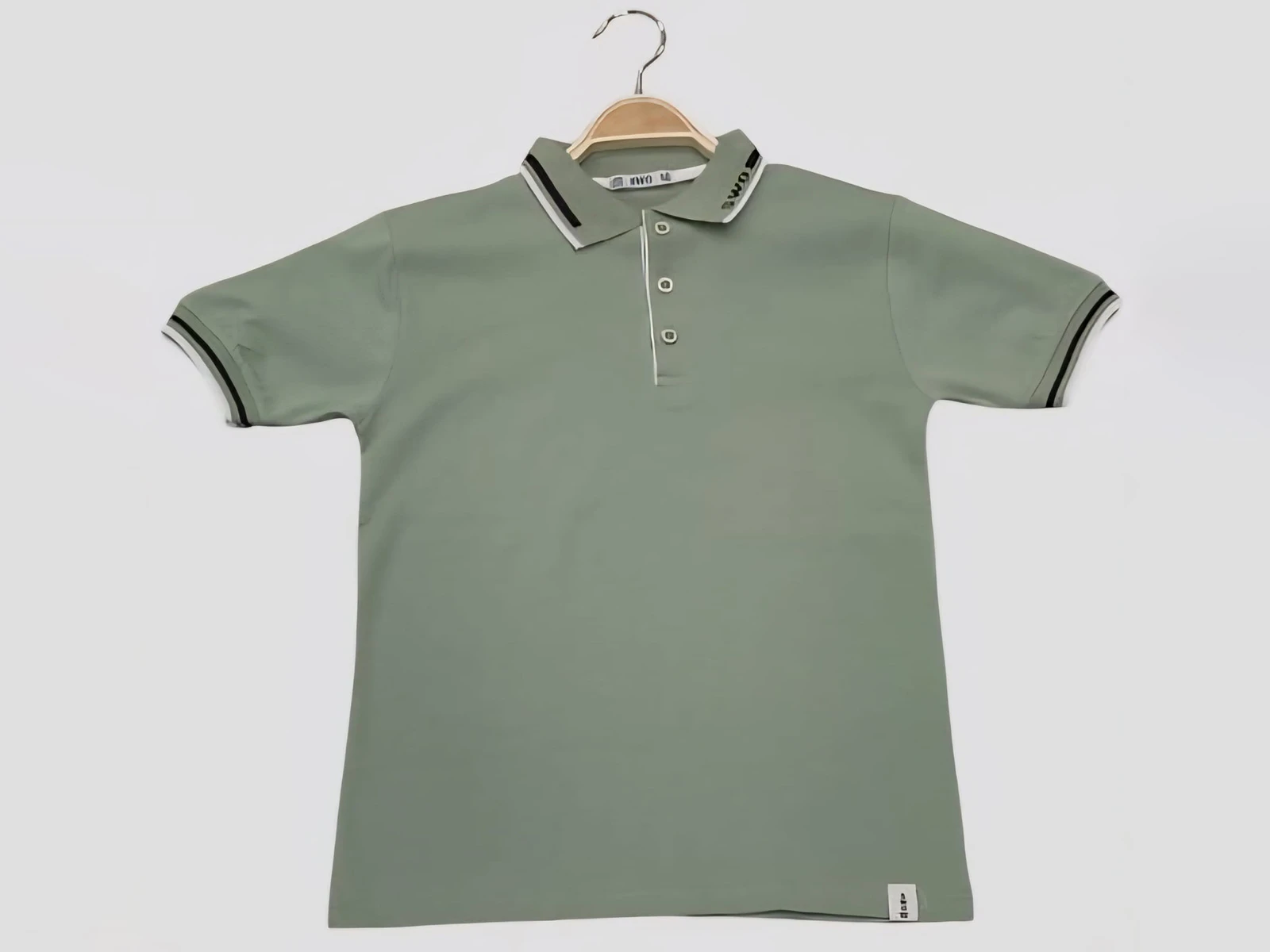 Polo Yakalı Swo Baskılı Erkek Tişört