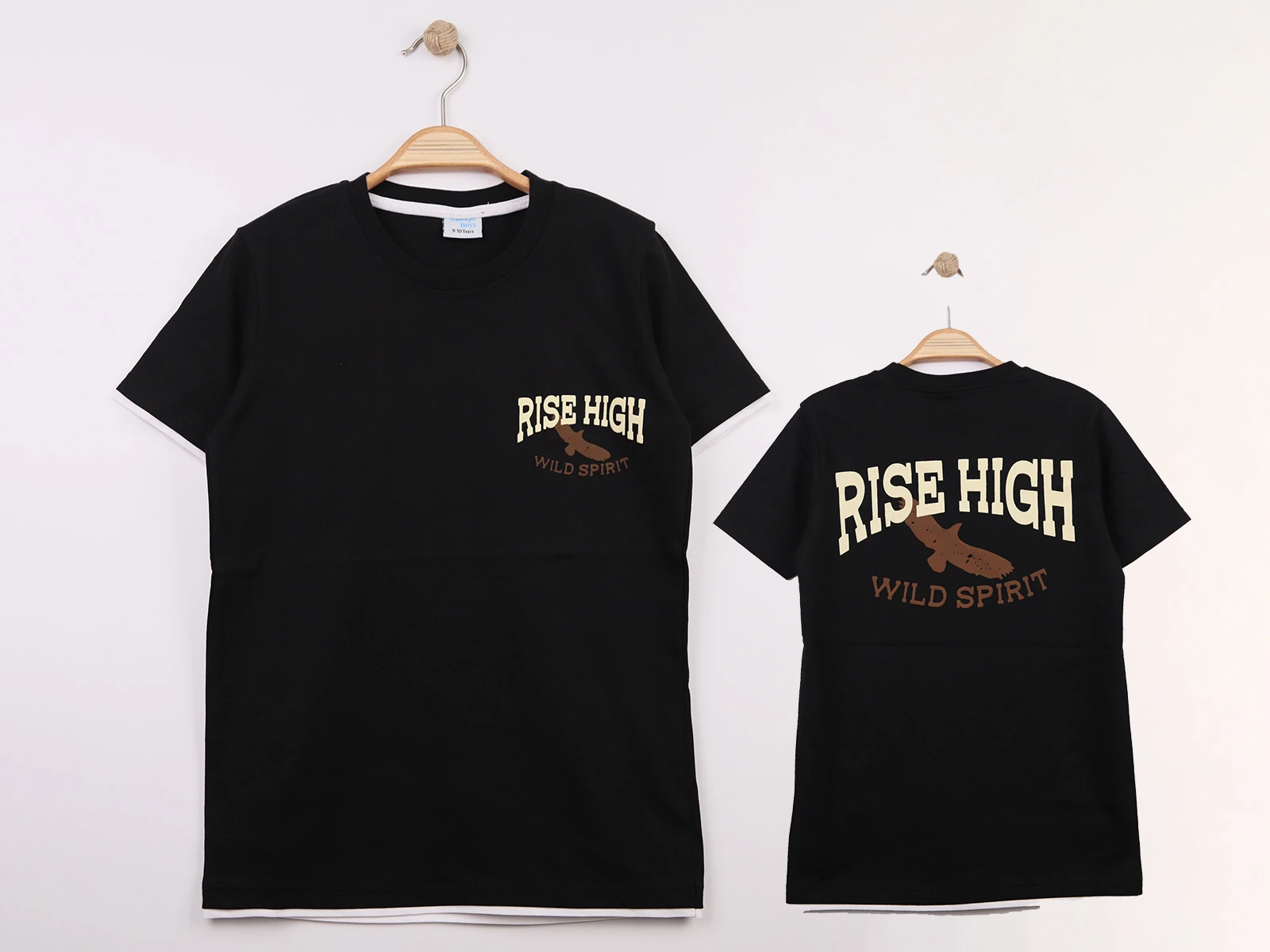 Rise High Baskılı Erkek Tişört