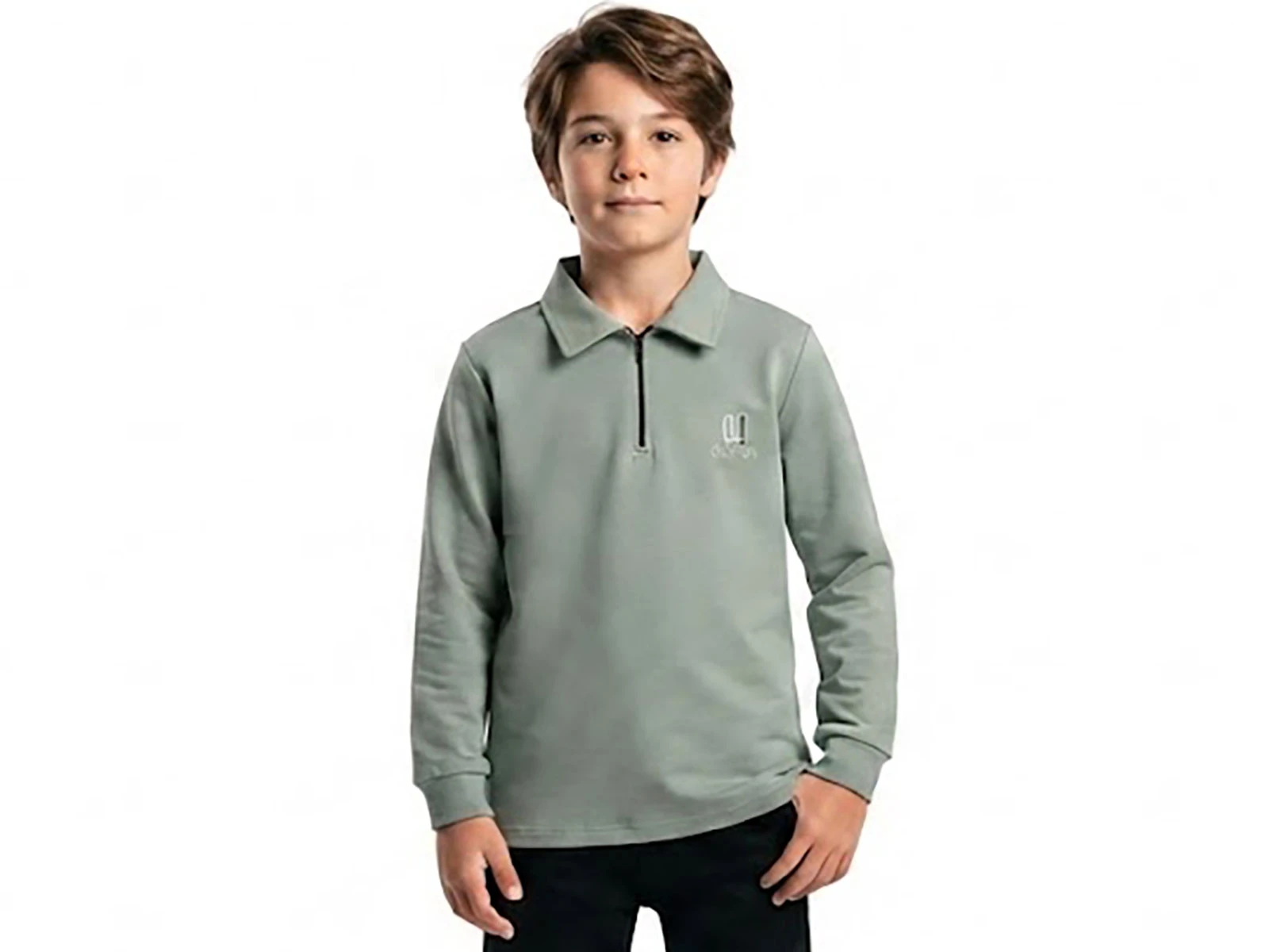 Toptan TANEM KİDS Sport Baskılı Fermuarlı Erkek Sweat  Toptan Bebek Çocuk Giyim - Beniz Kids