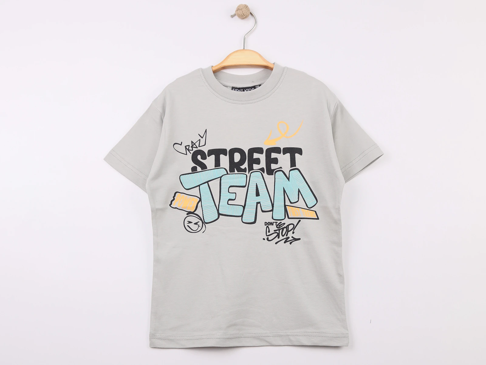 Street Baskılı Erkek Tişört