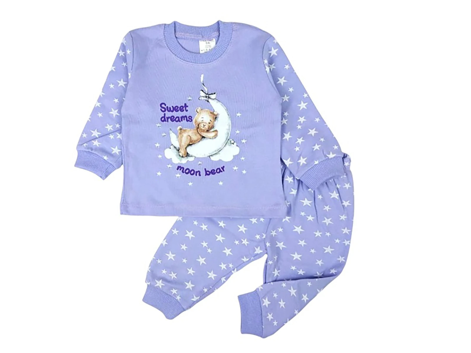 Sweeat Dreams Baskılı Erkek Bebe Pijama Takım