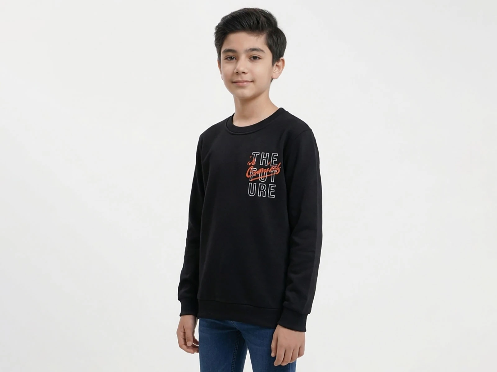 Toptan WENGE KİDS The Future Baskılı Şardonlu 3 İp Erkek Çocuk Takım Toptan Bebek Çocuk Giyim - Beniz Kids