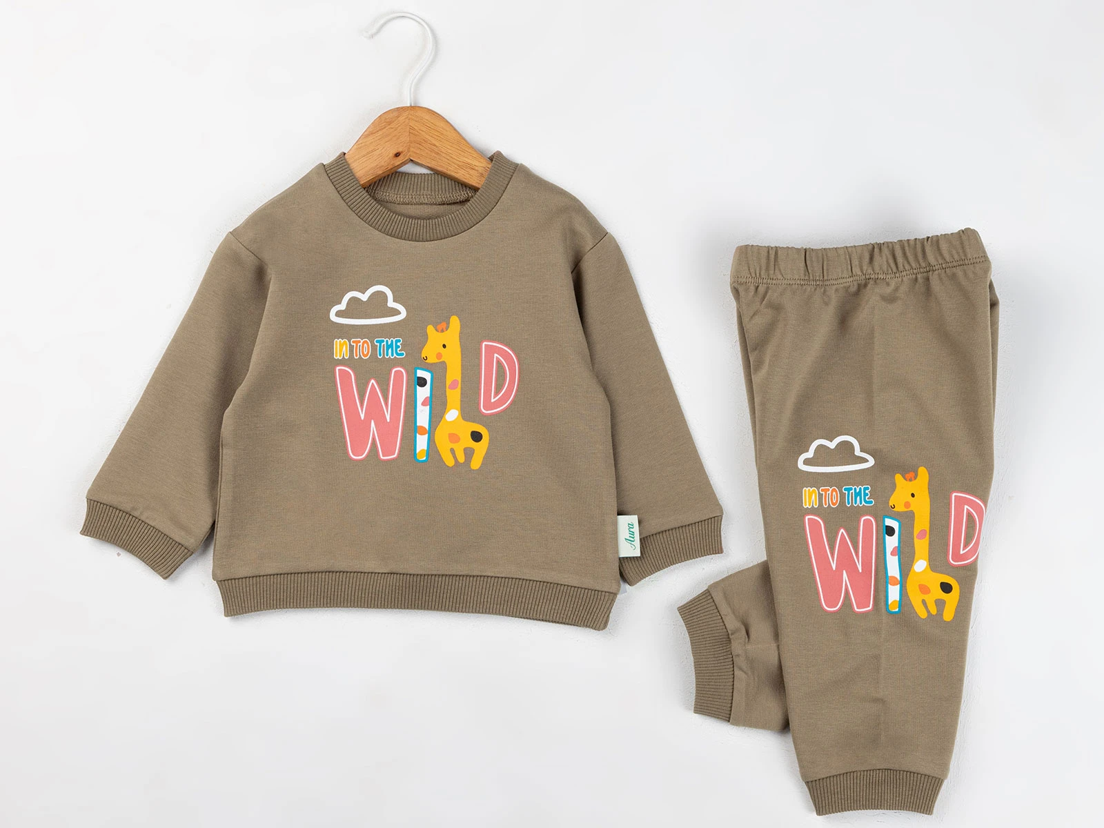 Toptan COMİX Wild Baskılı Erkek Takım Toptan Bebek Çocuk Giyim - Beniz Kids