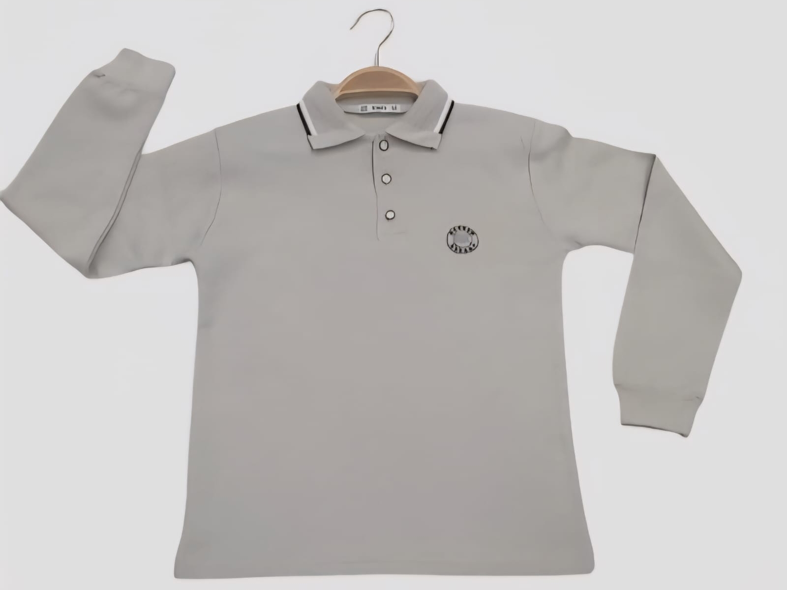 Polo Yakalı Erkek Klasik Sweat 