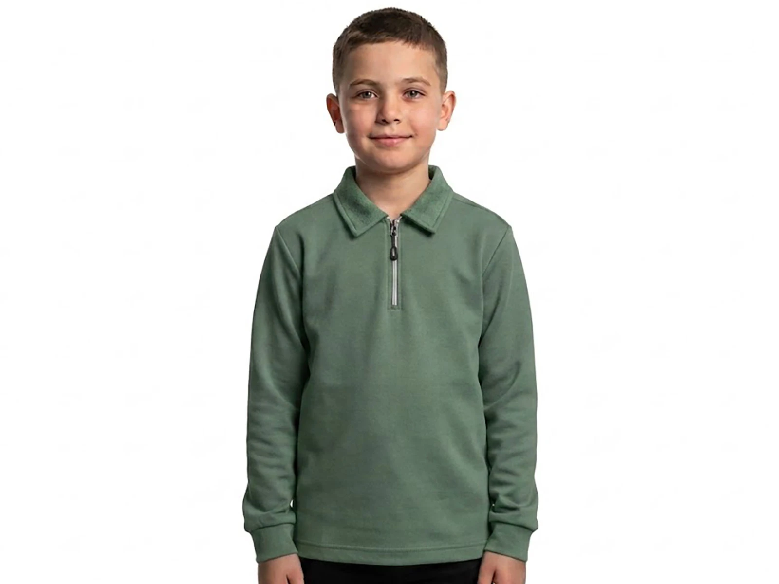 Toptan TANEM KİDS Yakalı Fermuarlı Erkek Sweat  Toptan Bebek Çocuk Giyim - Beniz Kids